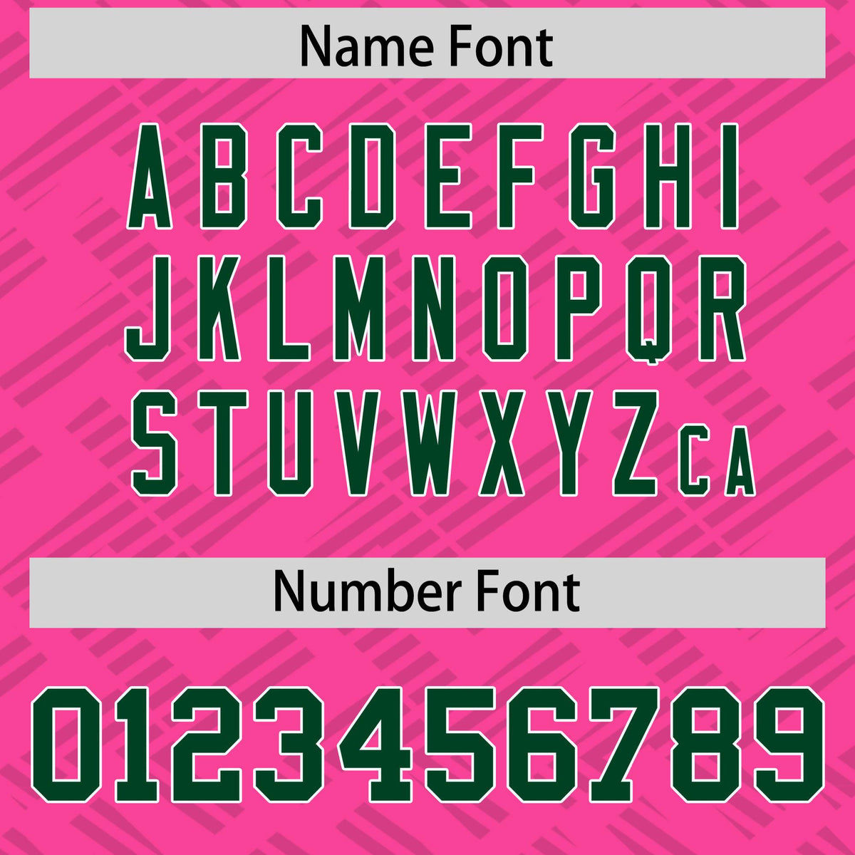 Custom Pink Green L Pattern Varsity Raglan Sleeves Full-Snap Letterman Baseball Jacket