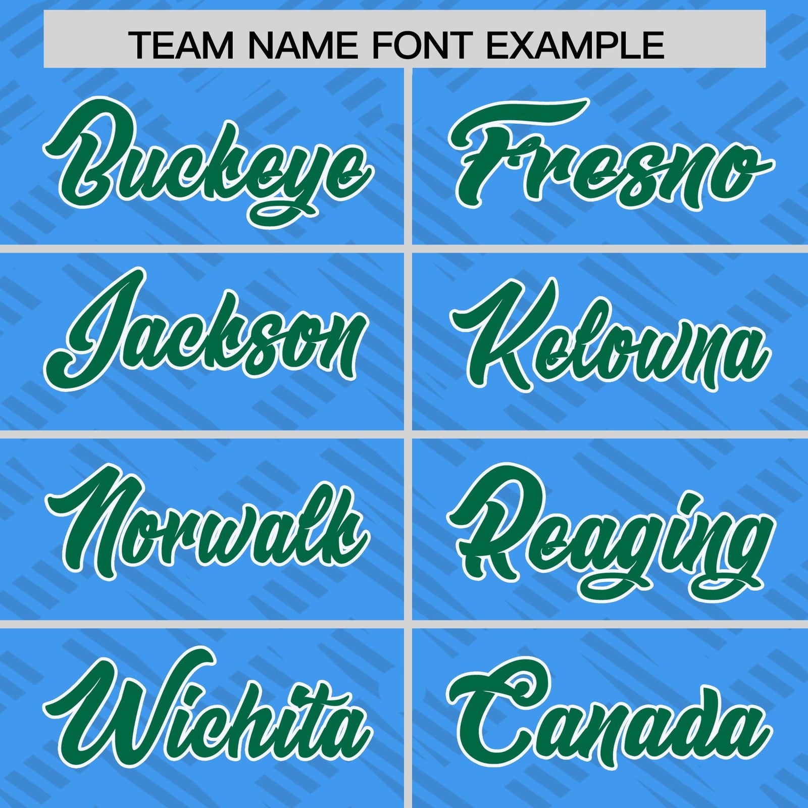 Custom Powder Blue Kelly Green L Pattern Varsity Raglan Sleeves Full-Snap Letterman Baseball Jacket