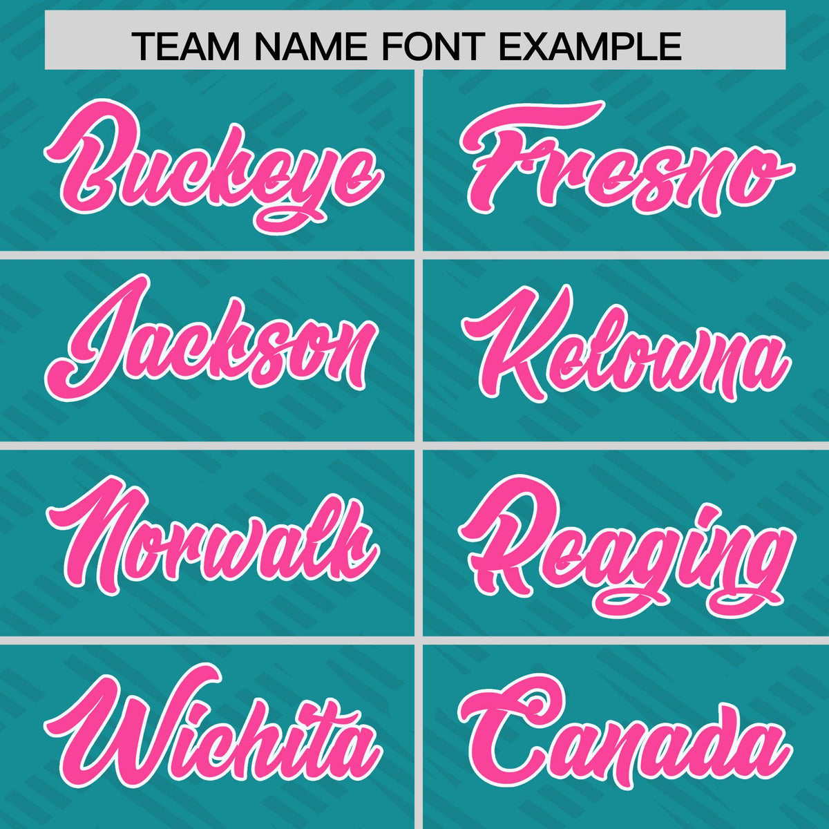 Custom Aqua Pink L Pattern Varsity Raglan Sleeves Full-Snap Letterman Baseball Jacket