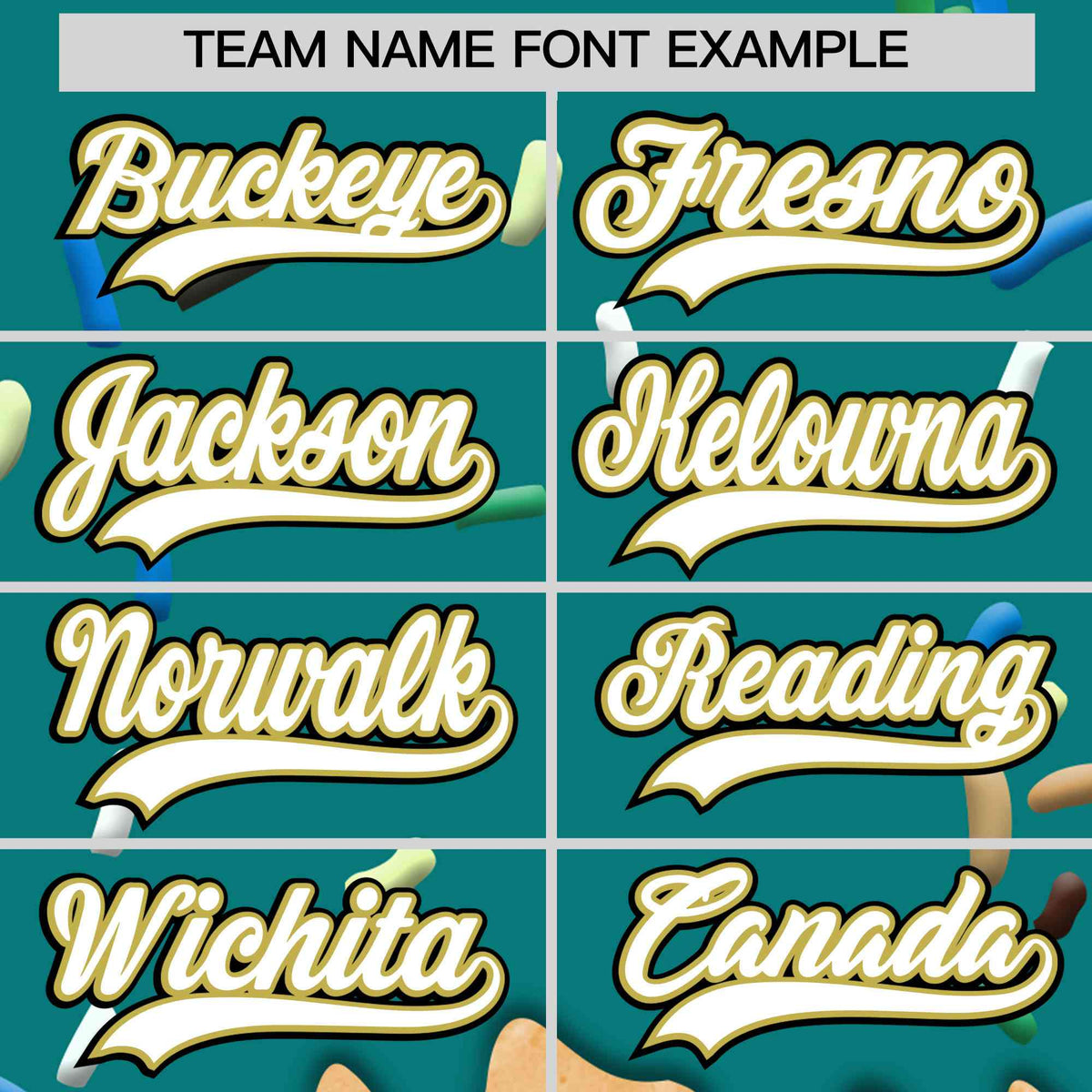 Custom Teal Ice Cream Cone Graffiti Pattern Full-Snap Varsity Letterman Jackets