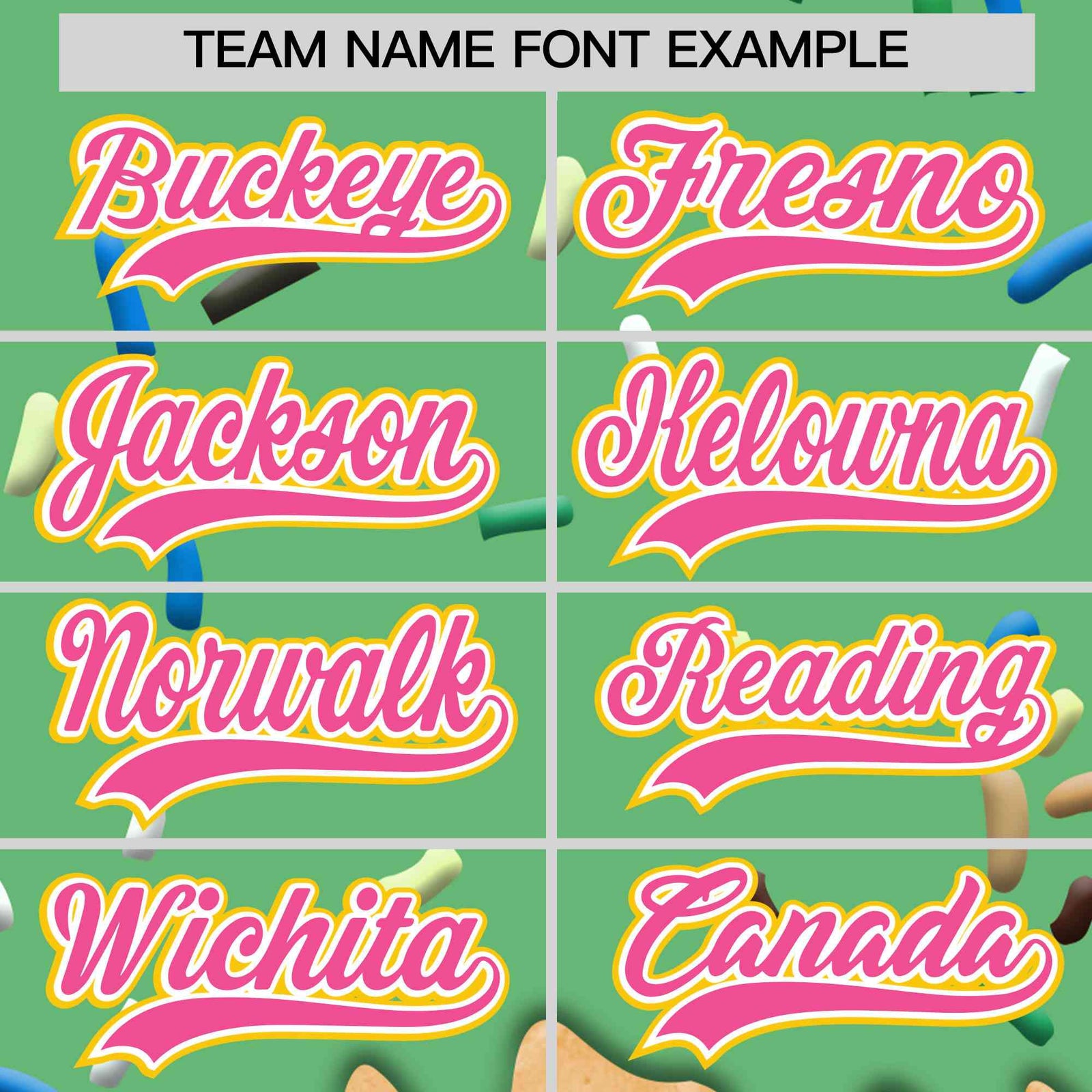 Custom Neon Green Ice Cream Cone Graffiti Pattern Full-Snap Varsity Letterman Jackets