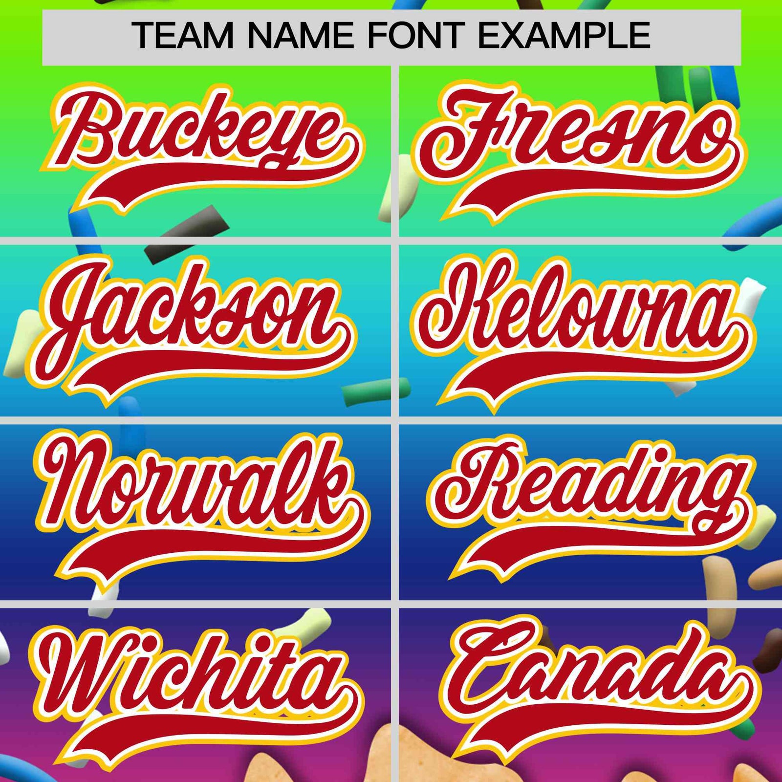 Custom Rainbow Ice Cream Cone Graffiti Pattern Full-Snap Varsity Letterman Jackets