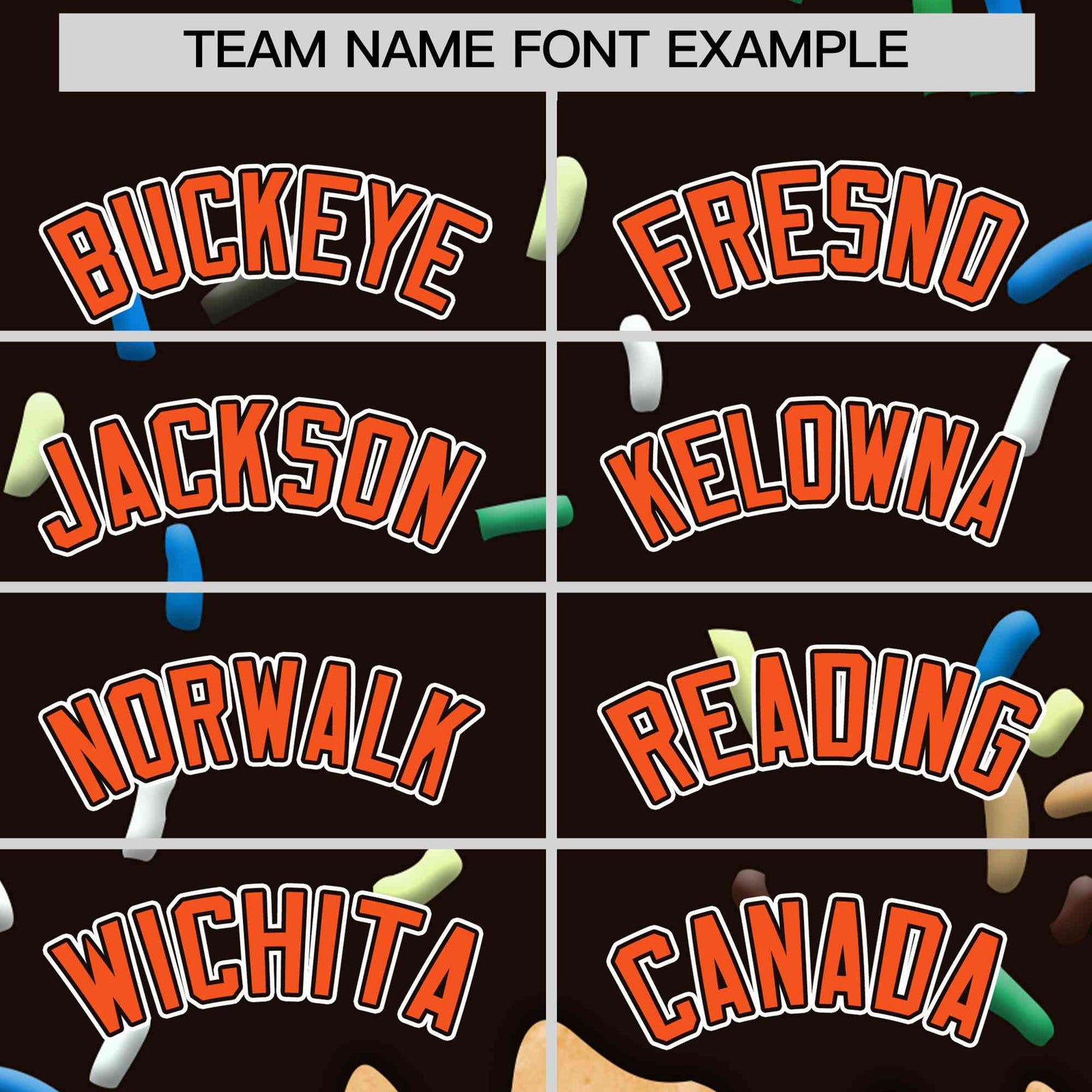 Custom Brown Ice Cream Cone Graffiti Pattern Full-Snap Varsity Letterman Jackets