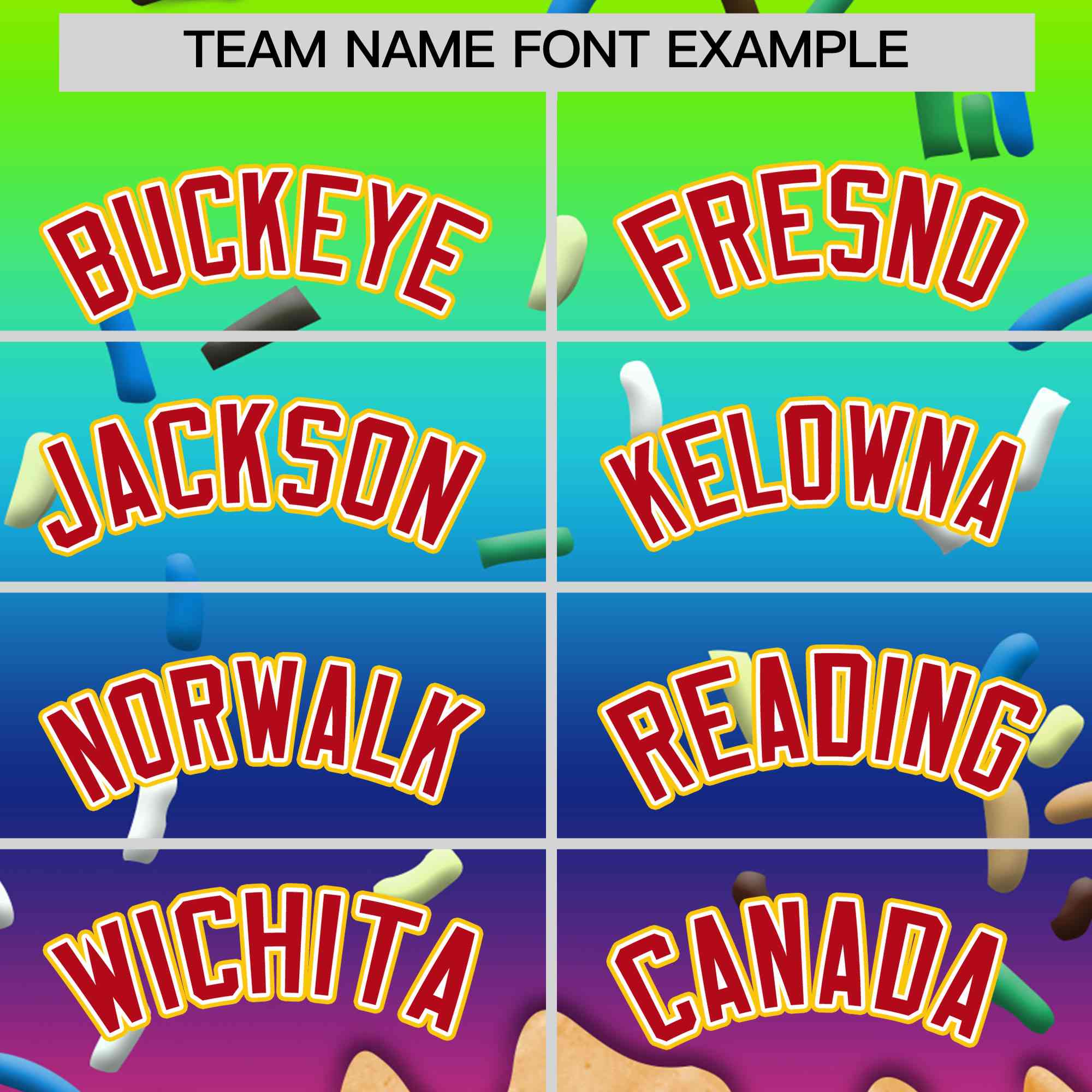 Custom Rainbow Ice Cream Cone Graffiti Pattern Full-Snap Varsity Letterman Jackets