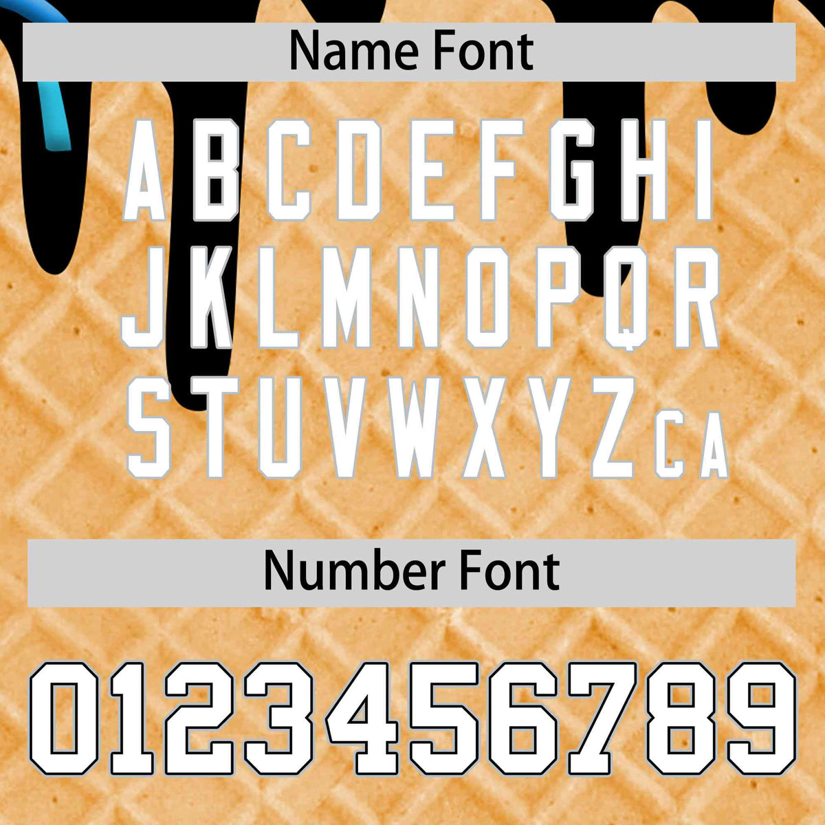 Custom Black Ice Cream Cone Graffiti Pattern Full-Snap Varsity Letterman Jackets| KXKSHOP