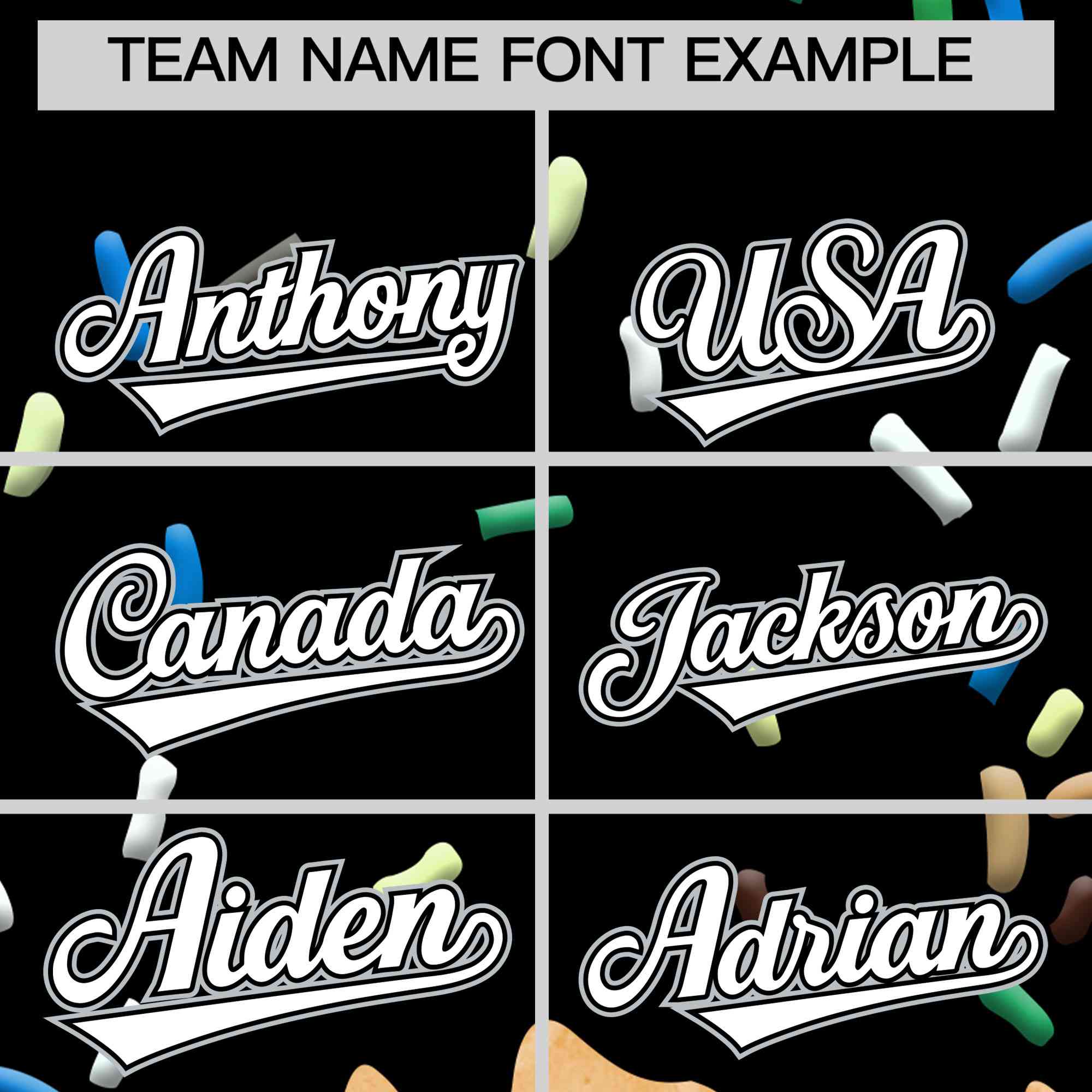 Custom Black Ice Cream Cone Graffiti Pattern Full-Snap Varsity Letterman Jackets| KXKSHOP