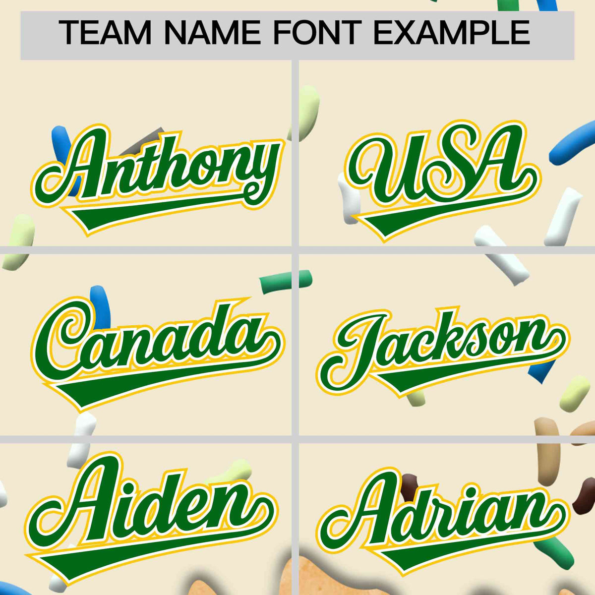 Custom Cream Ice Cream Cone Graffiti Pattern Full-Snap Varsity Letterman Jackets| KXKSHOP