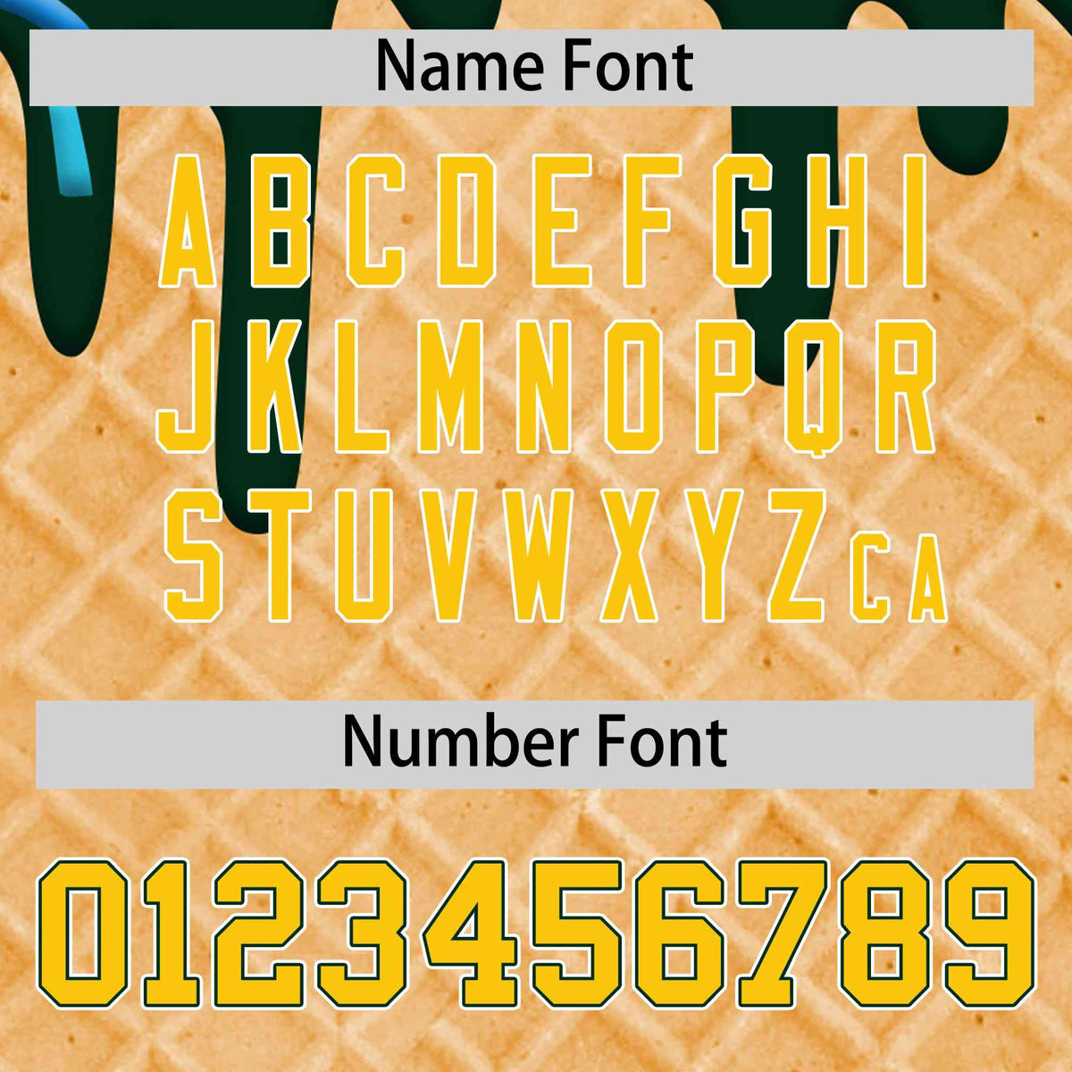 Custom Green Ice Cream Cone Graffiti Pattern Full-Snap Varsity Letterman Jackets| KXKSHOP