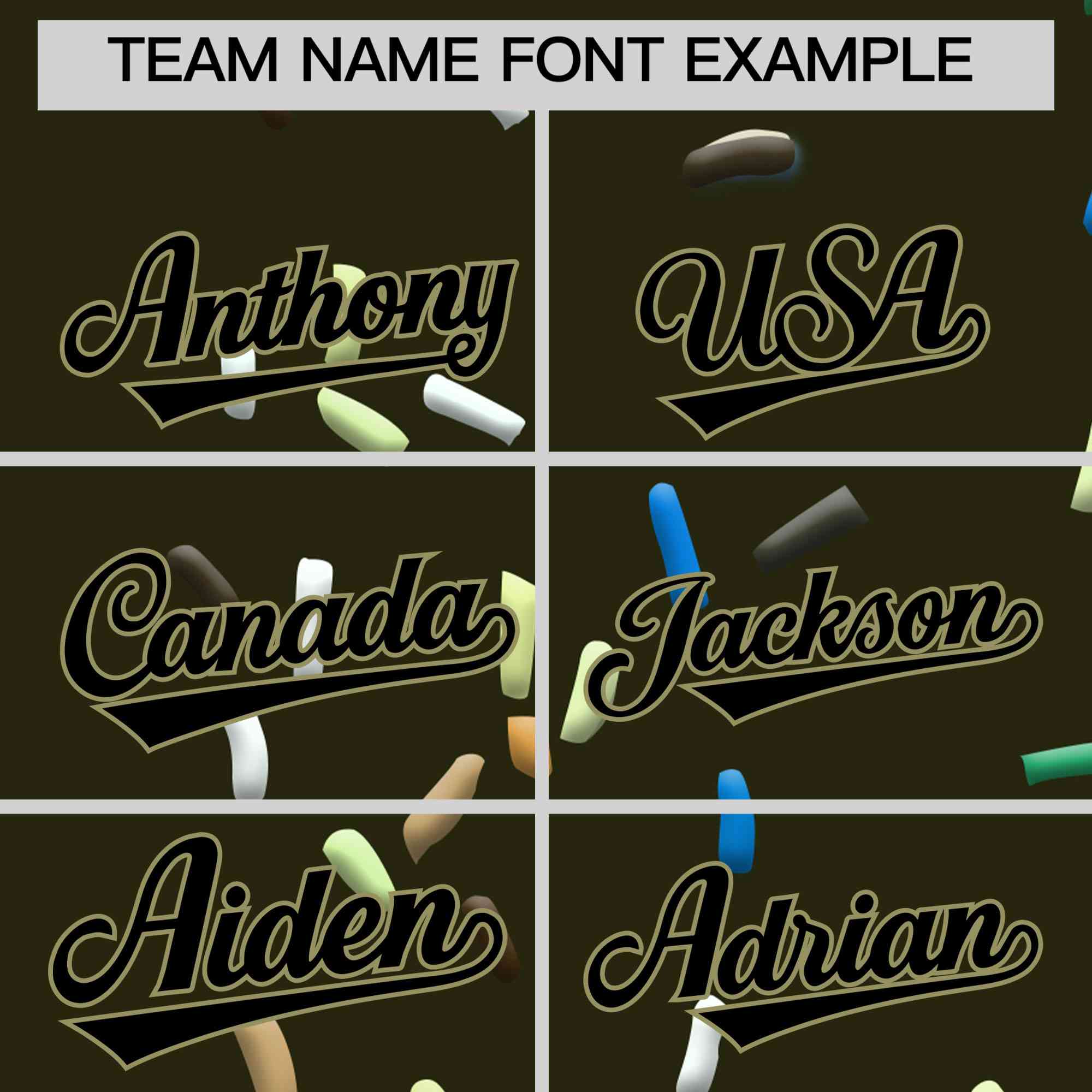 Custom Olive Ice Cream Cone Graffiti Pattern Full-Snap Varsity Letterman Jackets| KXKSHOP