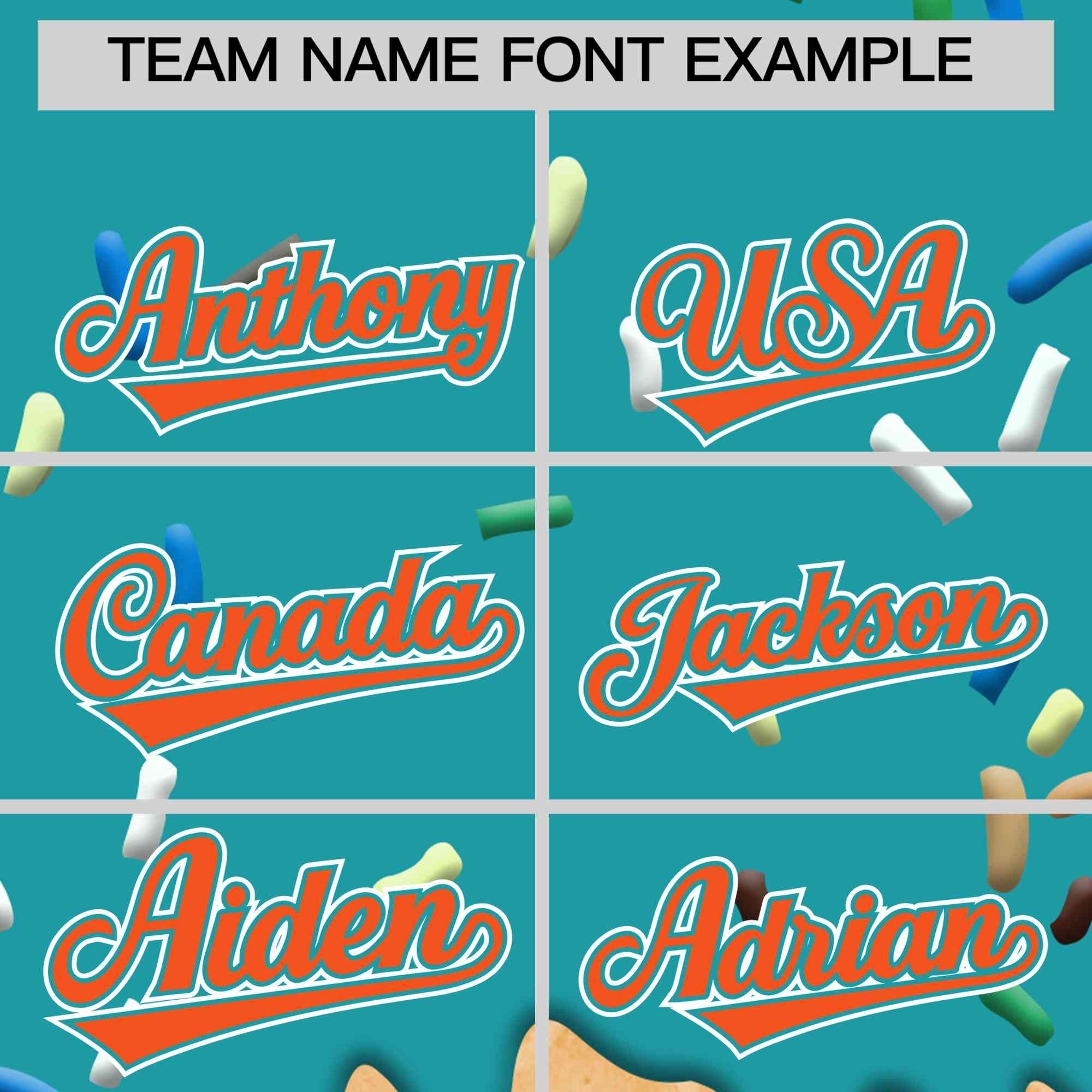 Custom Aqua Ice Cream Cone Graffiti Pattern Full-Snap Varsity Letterman Jackets| KXKSHOP