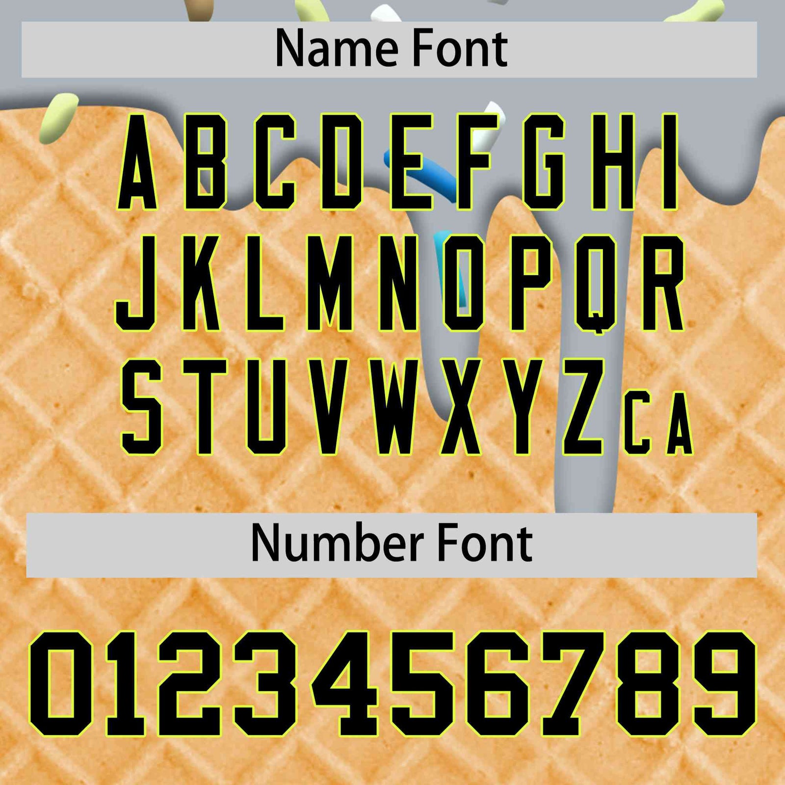 Custom Silver Ice Cream Cone Graffiti Pattern Full-Snap Varsity Letterman Jackets| KXKSHOP