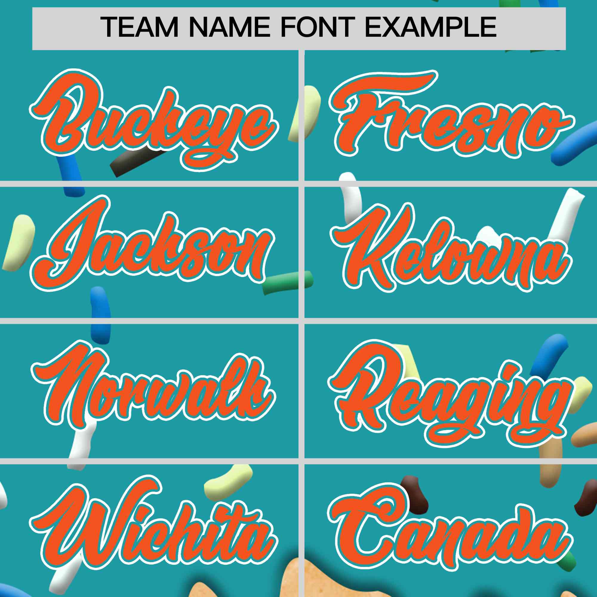 Custom Aqua Ice Cream Cone Graffiti Pattern Full-Snap Varsity Letterman Jackets