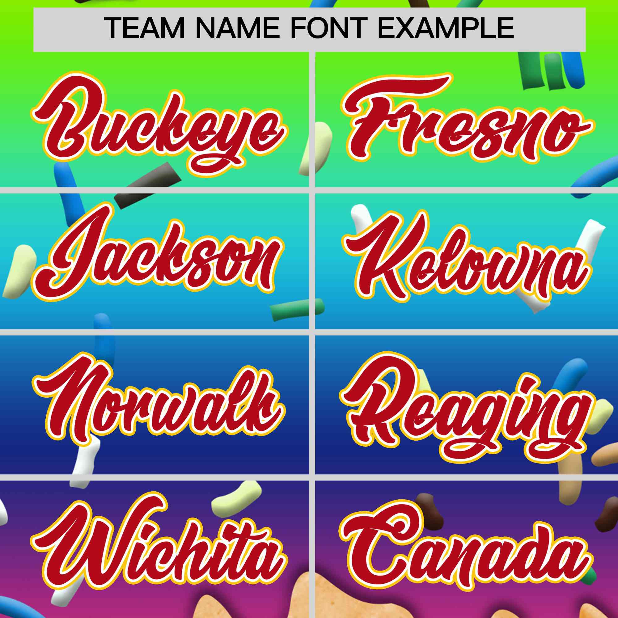 Custom Rainbow Ice Cream Cone Graffiti Pattern Full-Snap Varsity Letterman Jackets