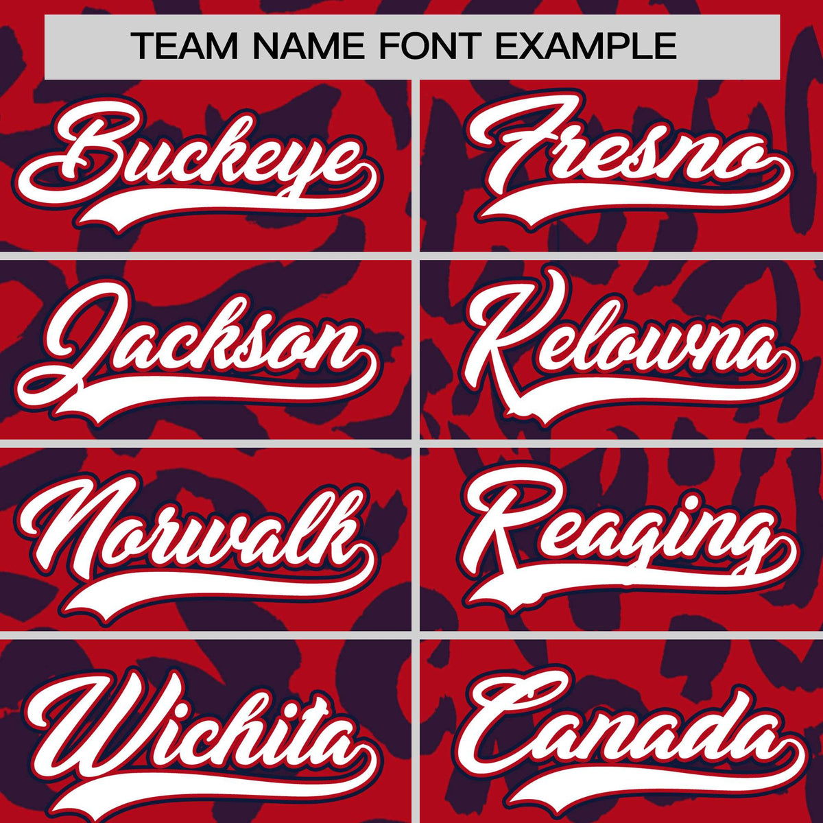 Custom Red Navy Varsity Full-Snap Leopard Print Graffiti Pattern Letterman Baseball Jacket