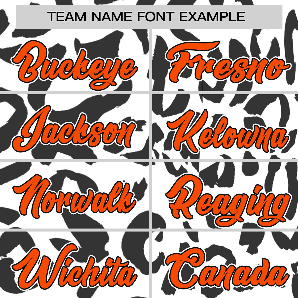 Custom White Black Varsity Full-Snap Leopard Print Graffiti Pattern Letterman Baseball Jacket