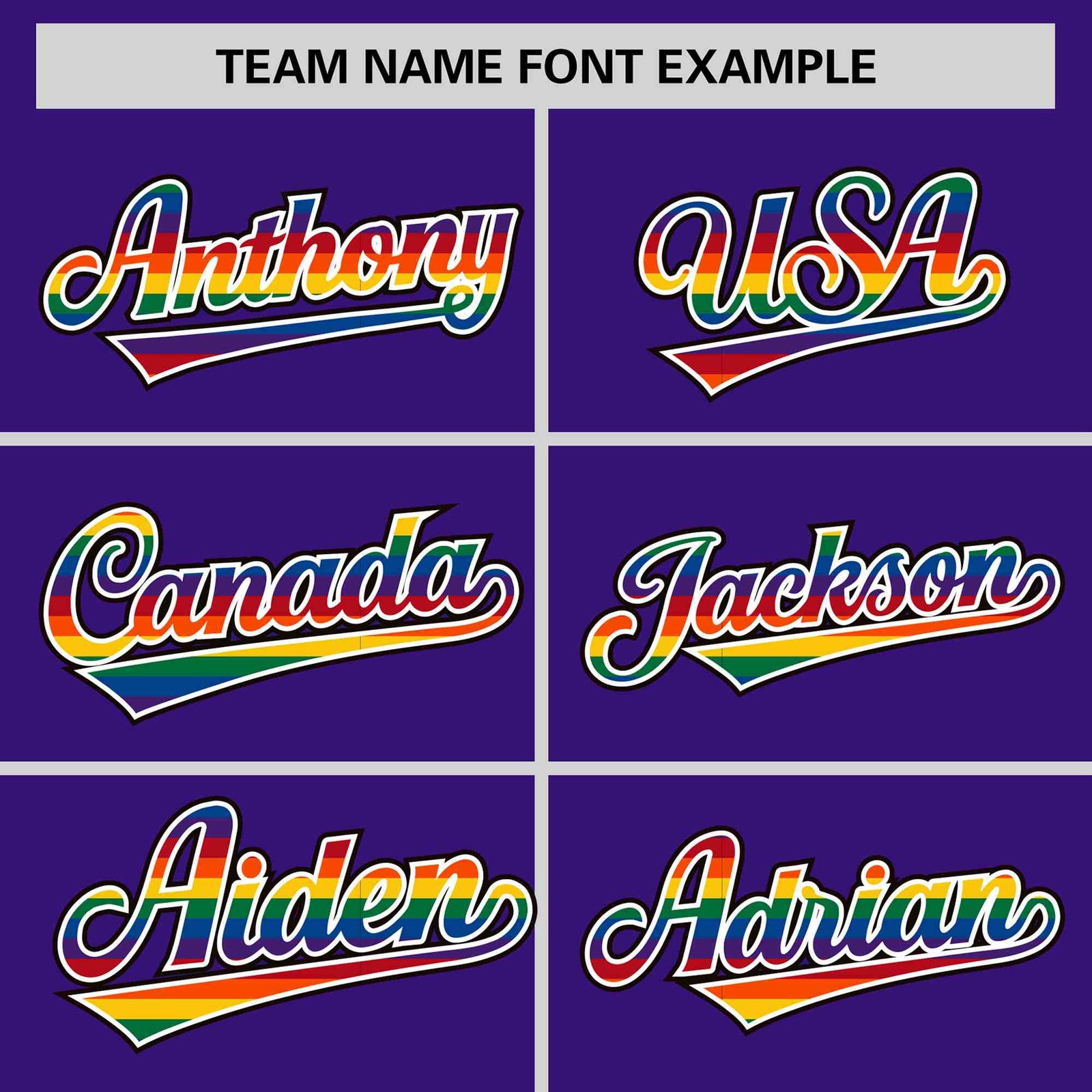 Custom Purple LGBT Rainbow For Pride Month Classic Style Letterman Baseball Jacket