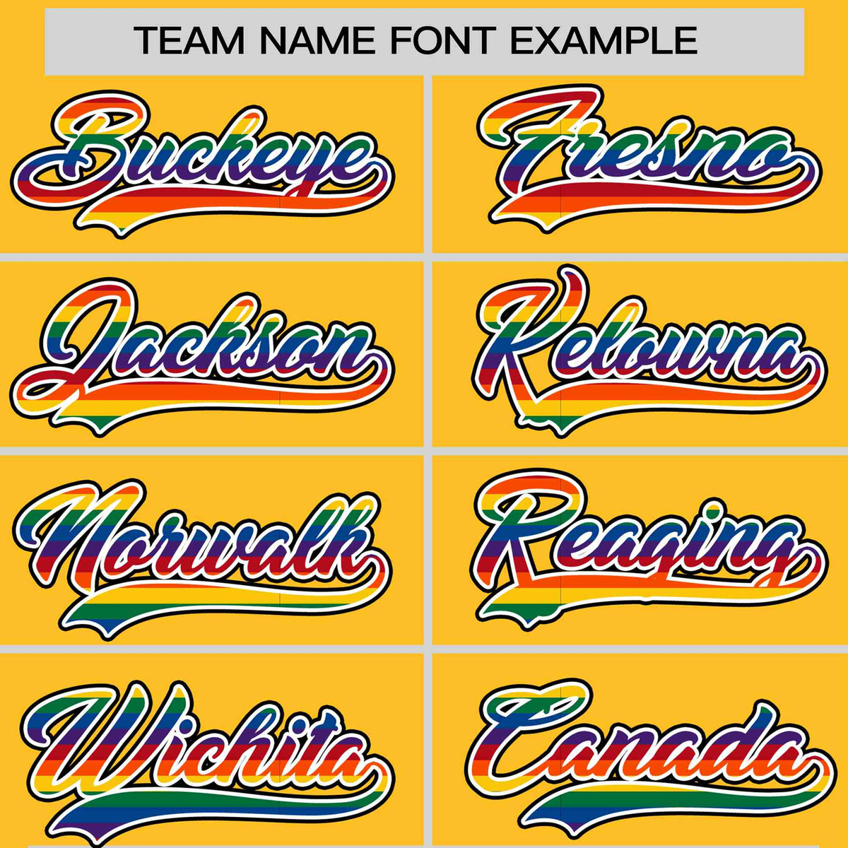 Custom Gold LGBT Rainbow For Pride Month Classic Style Letterman Baseball Jacket