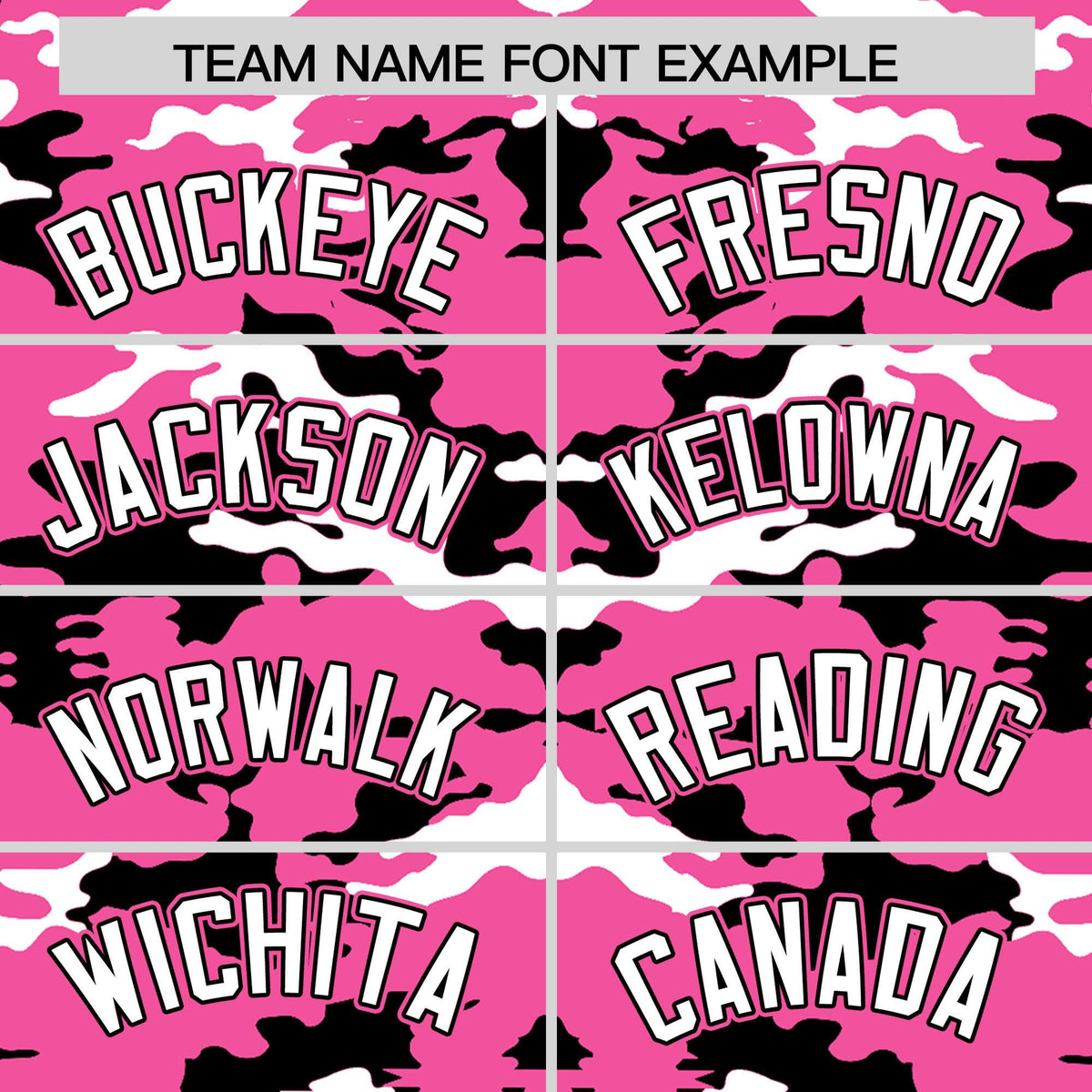 Custom Pink Black-White Varsity Full-Snap Camo Letterman Jacket