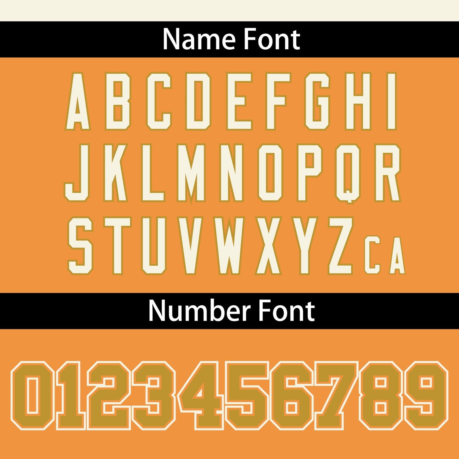 Custom Cream Orange Varsity Full-Snap Color Block Letterman Jacket