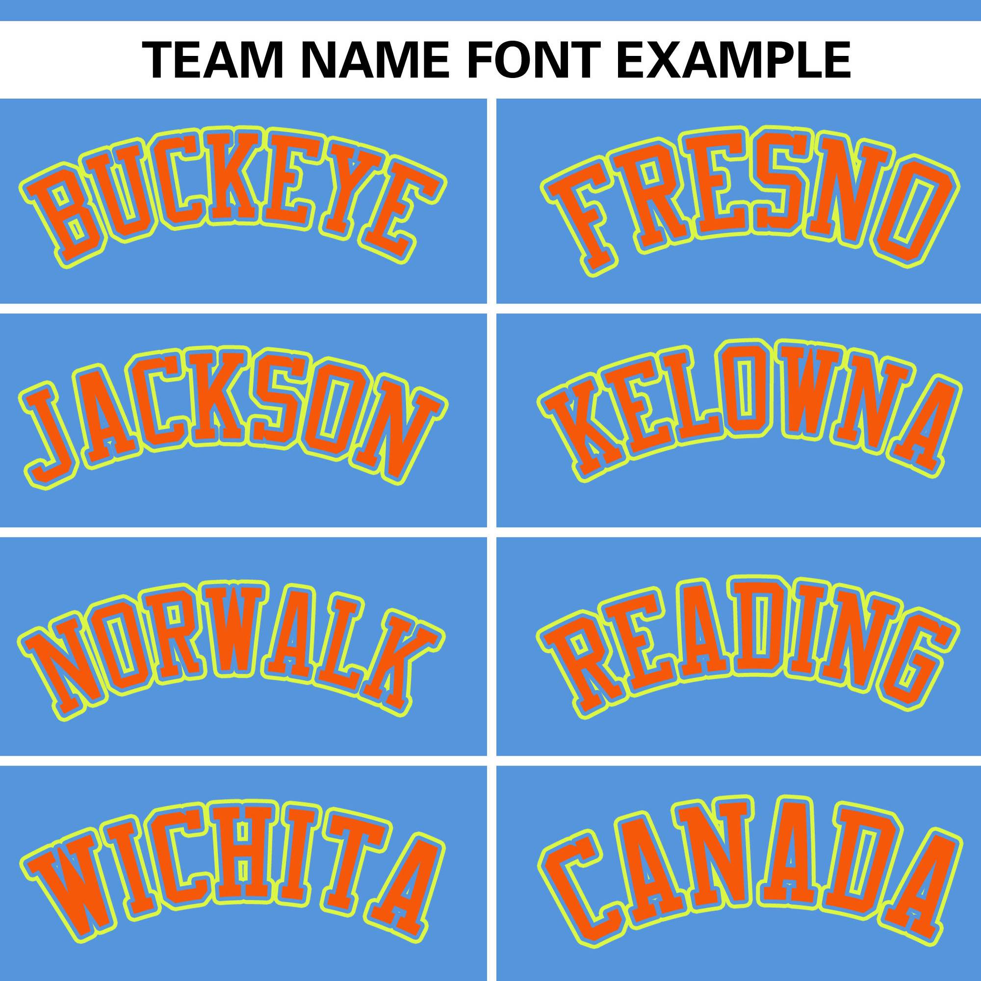 Custom Powder Blue Neon Green-Powder Blue Raglan Sleeves Varsity Full-Snap Letterman Baseball Jacket