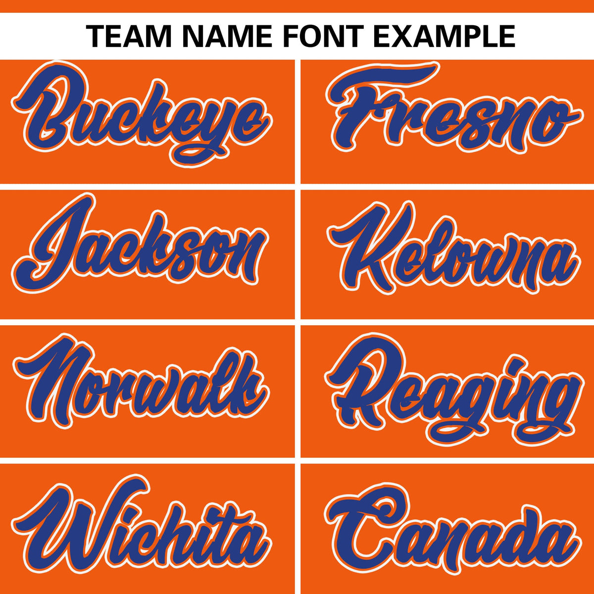 Custom Orange Royal-Orange Raglan Sleeves Varsity Full-Snap Letterman Baseball Jacket