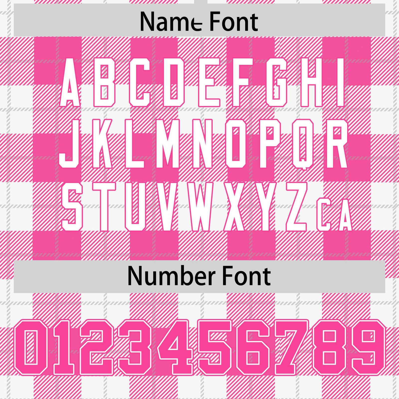 Custom Pink White Varsity Full-Snap Plaid Pattern Letterman Baseball Jacket