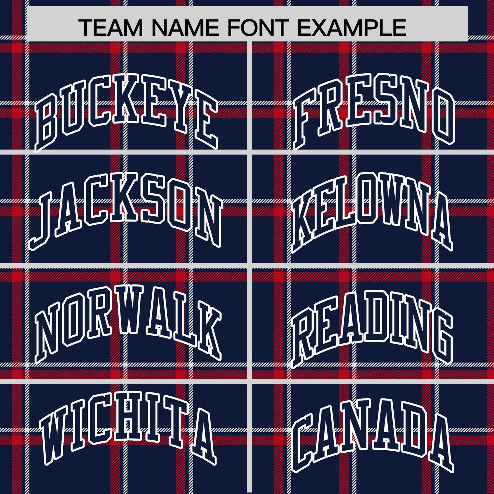 Custom Navy Varsity Full-Snap Plaid Pattern Letterman Baseball Jacket