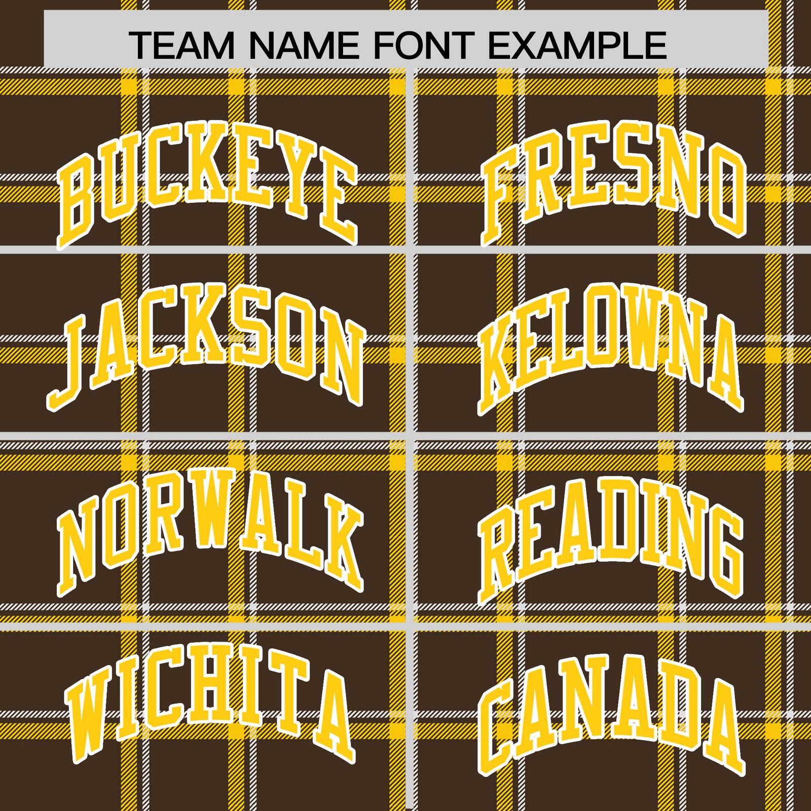 Custom Brown Varsity Full-Snap Plaid Pattern Letterman Baseball Jacket