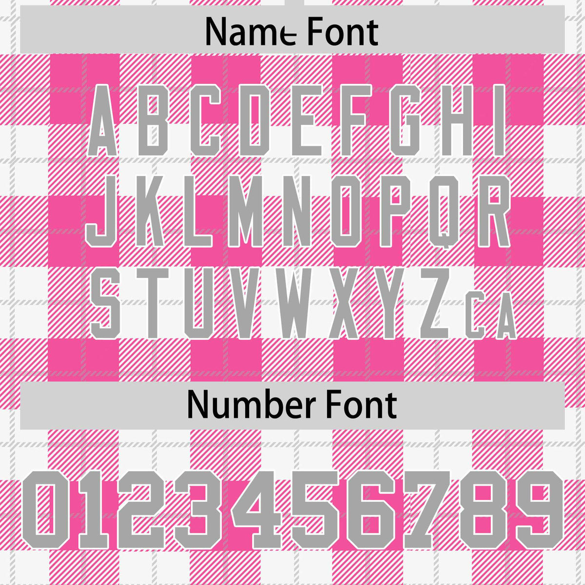 Custom Pink White Varsity Full-Snap Plaid Pattern Letterman Baseball Jacket