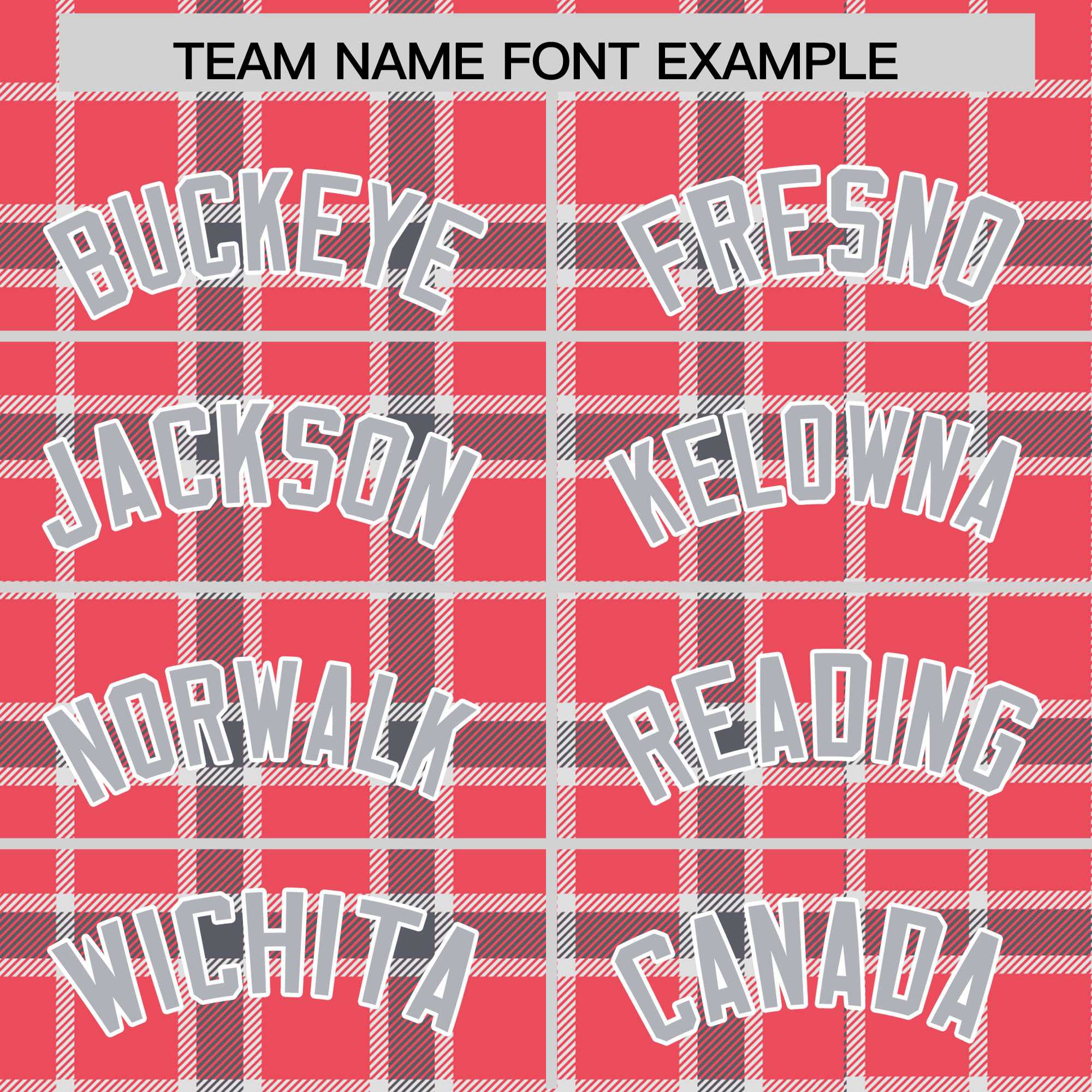 Custom Red Varsity Full-Snap Plaid Pattern Letterman Baseball Jacket