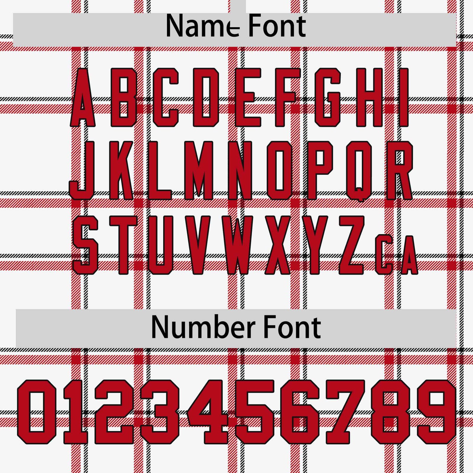 Custom White Varsity Full-Snap Plaid Pattern Letterman Baseball Jacket