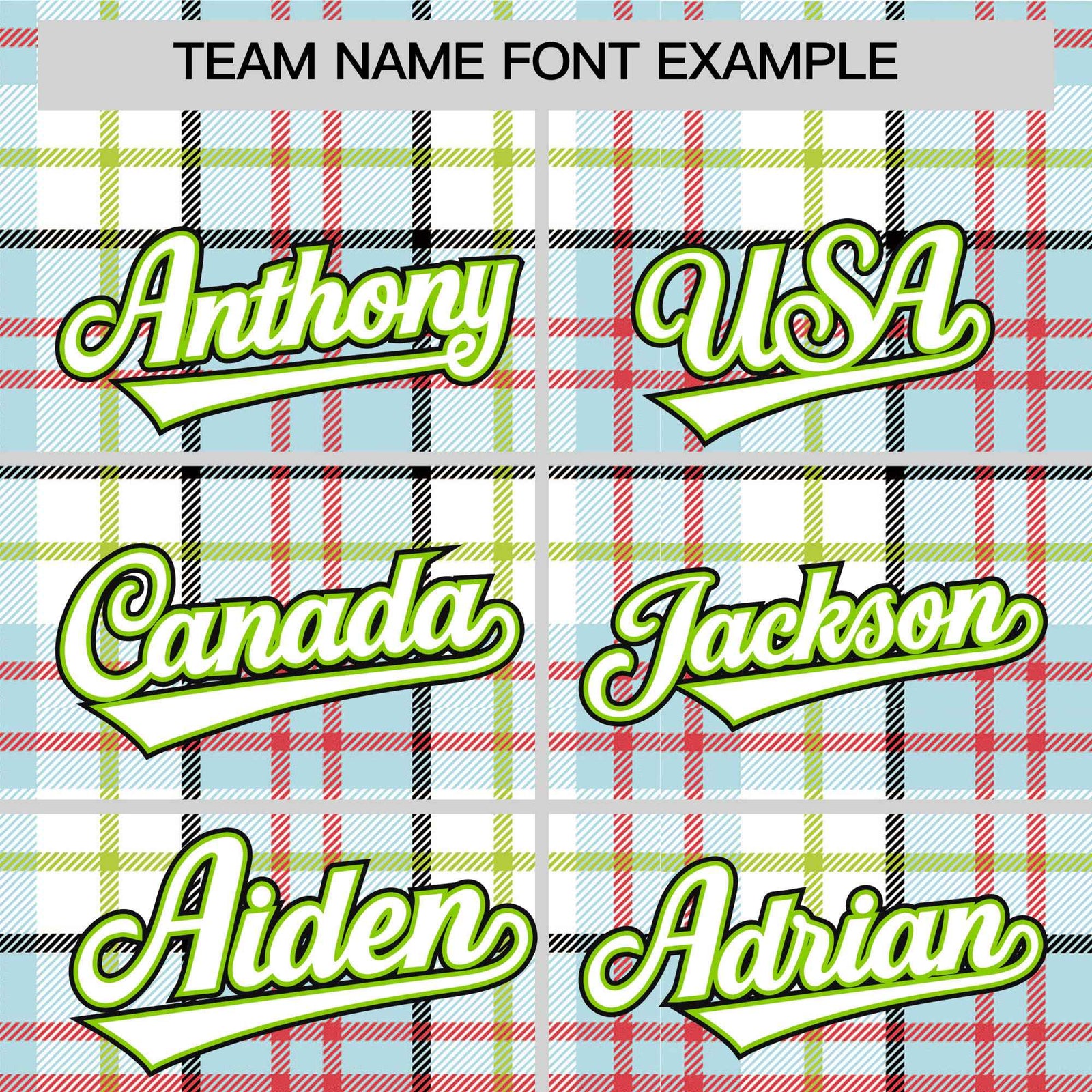 Custom Multi Color Varsity Full-Snap Plaid Pattern Letterman Baseball Jacket