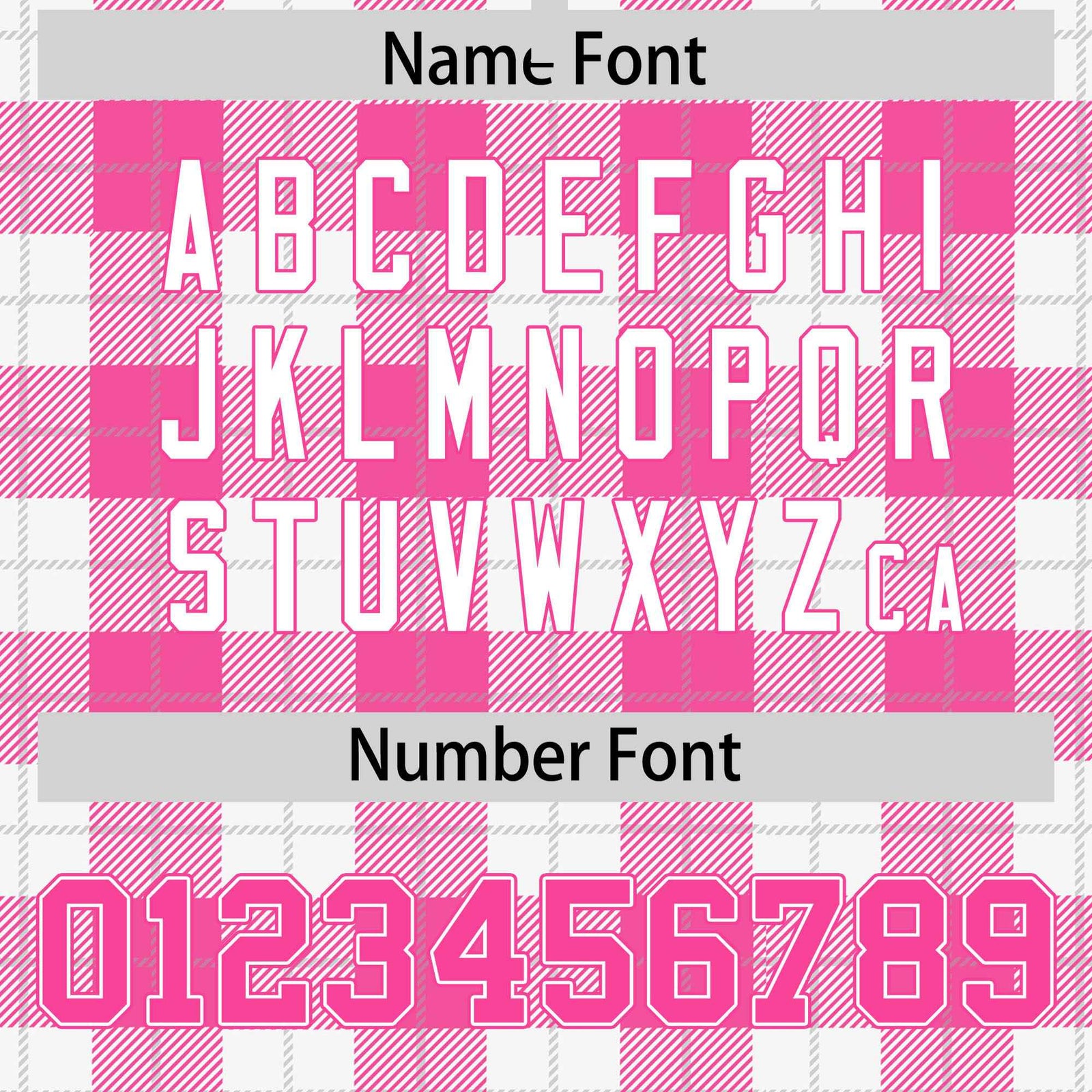 Custom Pink White Varsity Full-Snap Plaid Pattern Letterman Baseball Jacket