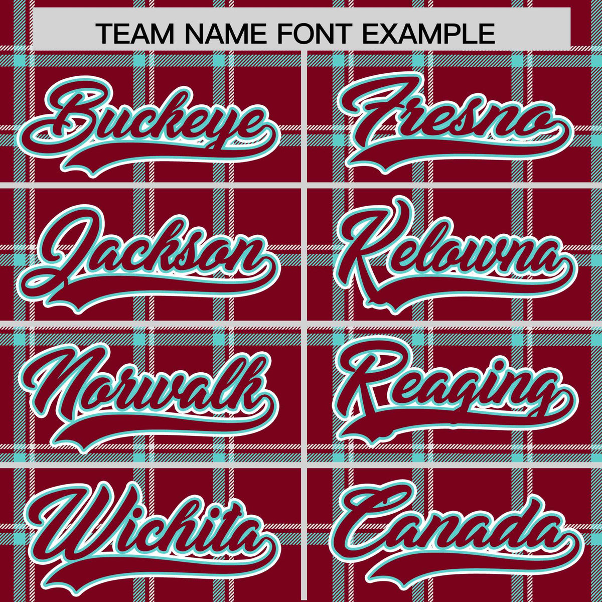 Custom Crimson Varsity Full-Snap Plaid Pattern Letterman Baseball Jacket