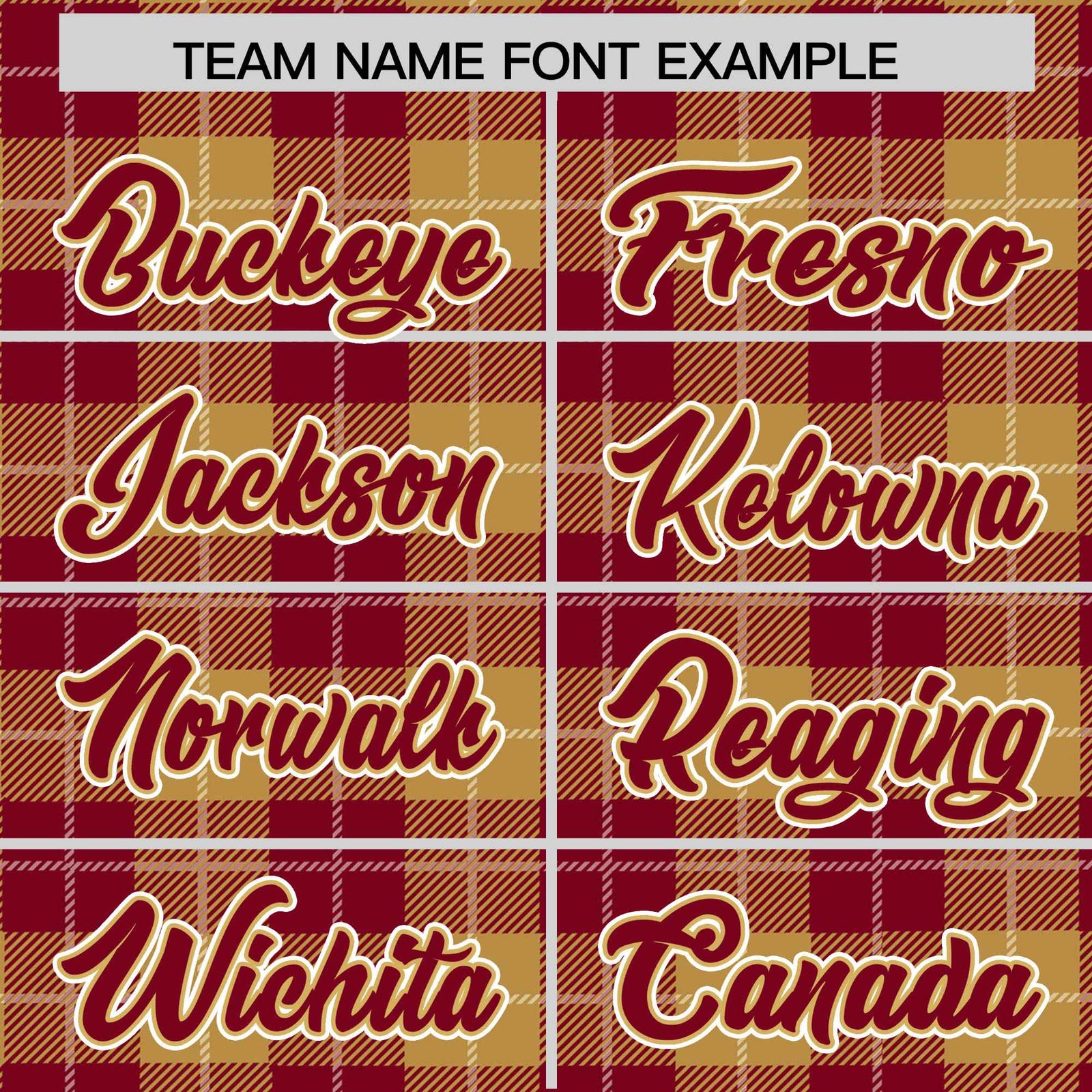 Custom Khaki Red Varsity Full-Snap Plaid Pattern Letterman Baseball Jacket