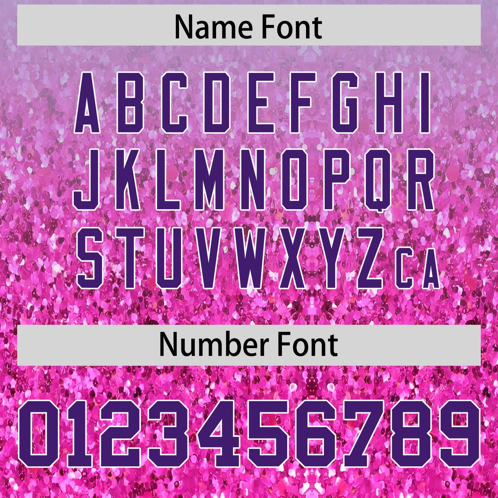 Custom Light Purple Varsity Full-Snap Sequins Pattern Letterman Baseball Jacket