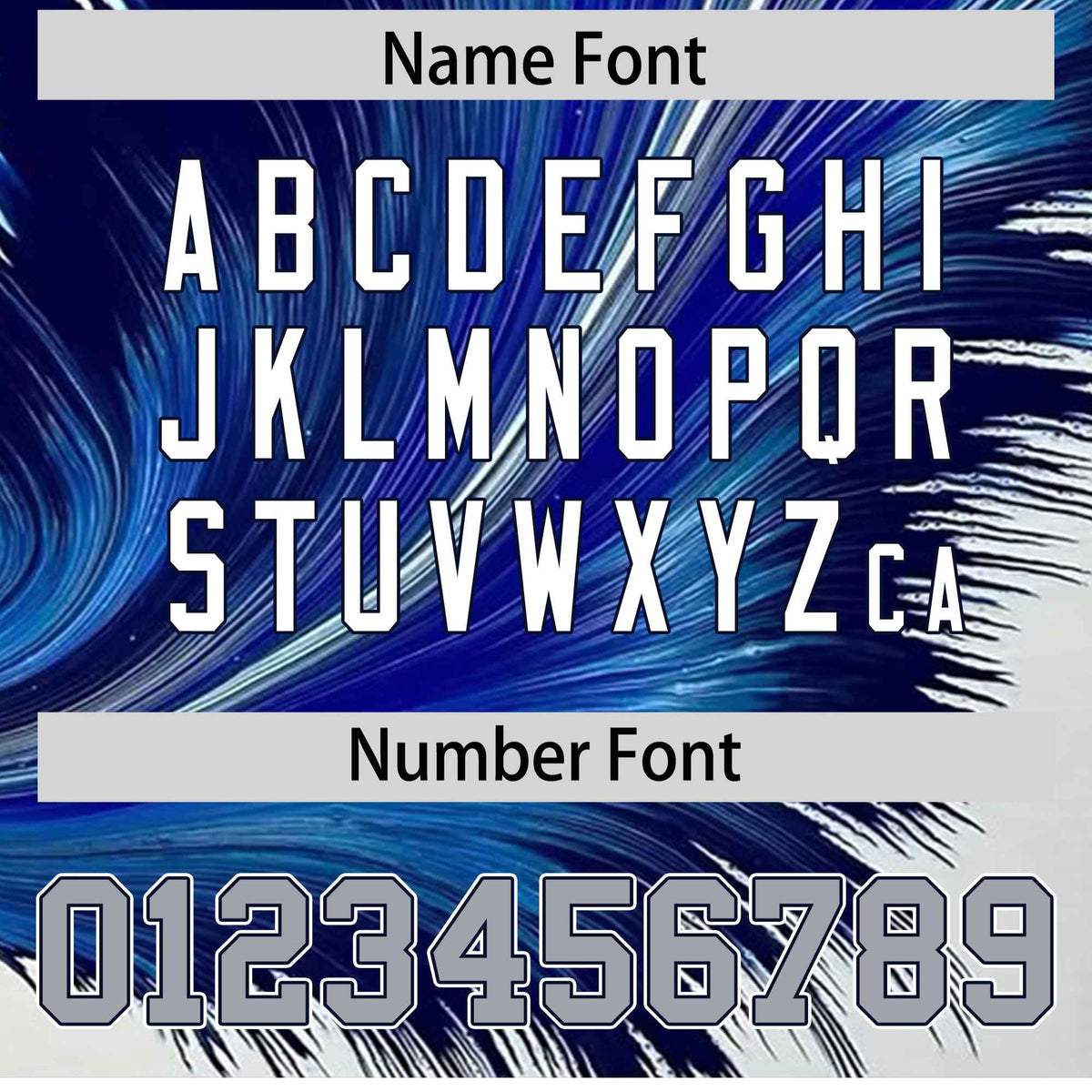 Custom Navy Varsity Full-Snap Feather Fluid Pattern Letterman Baseball Jacket