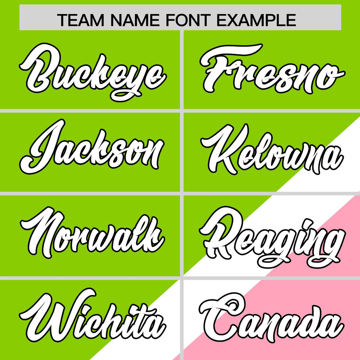 Custom Neon Green Light Pink Raglan Sleeves Varsity Full-Snap Letterman Baseball Jacket