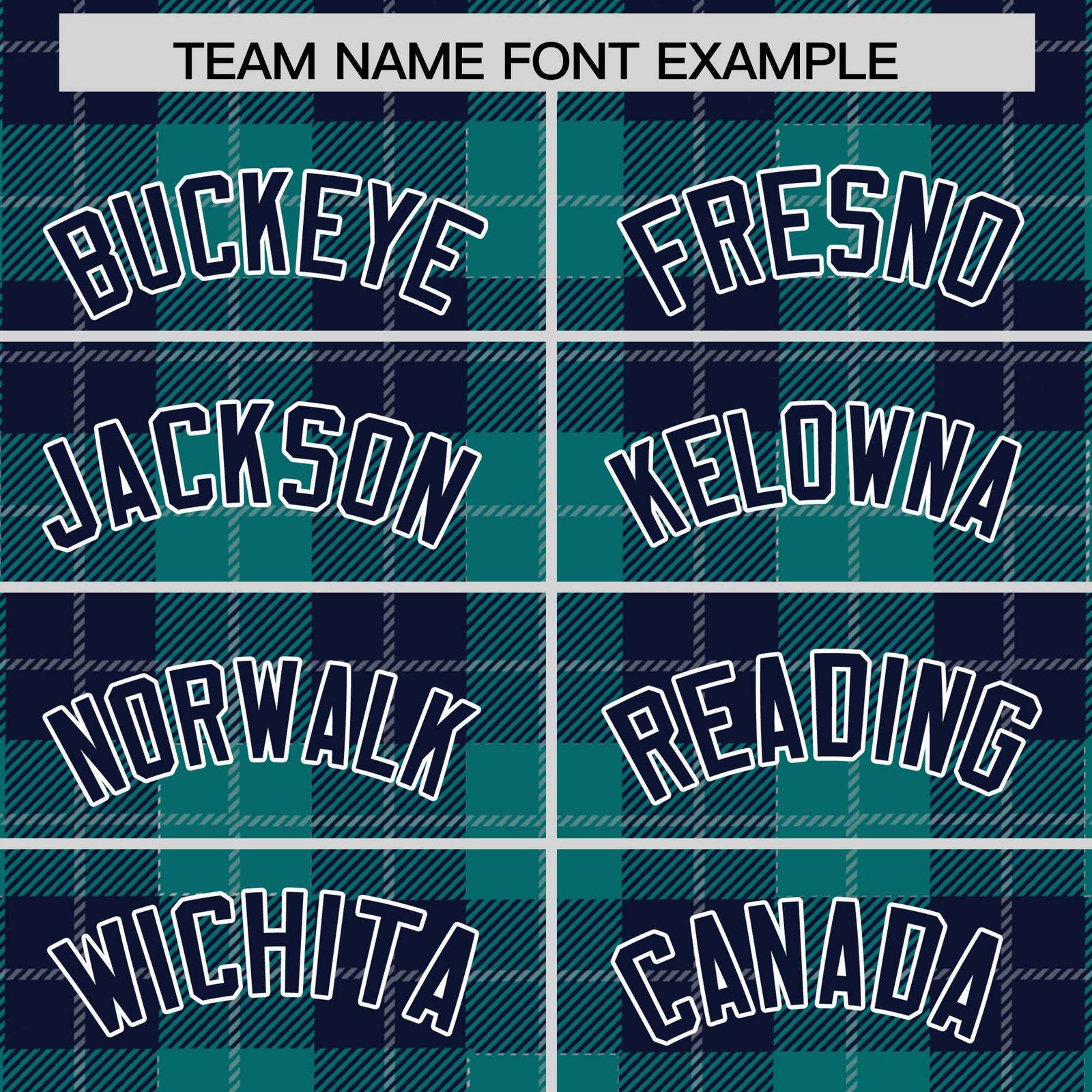 Custom Aqua Navy-Gray Varsity Full-Snap Plaid Pattern Letterman Baseball Jacket