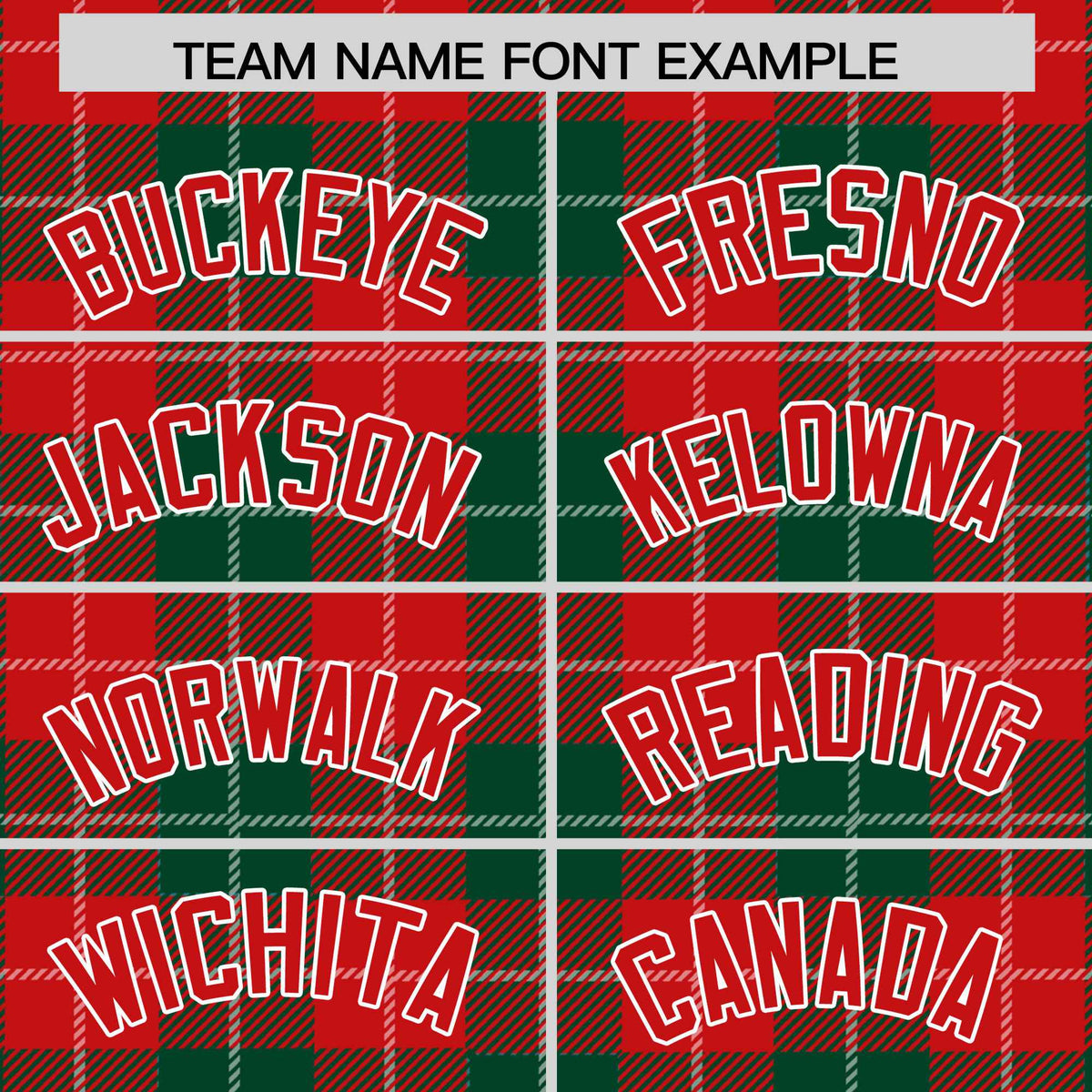 Custom Kelly Green Red-White Varsity Full-Snap Plaid Pattern Letterman Baseball Jacket