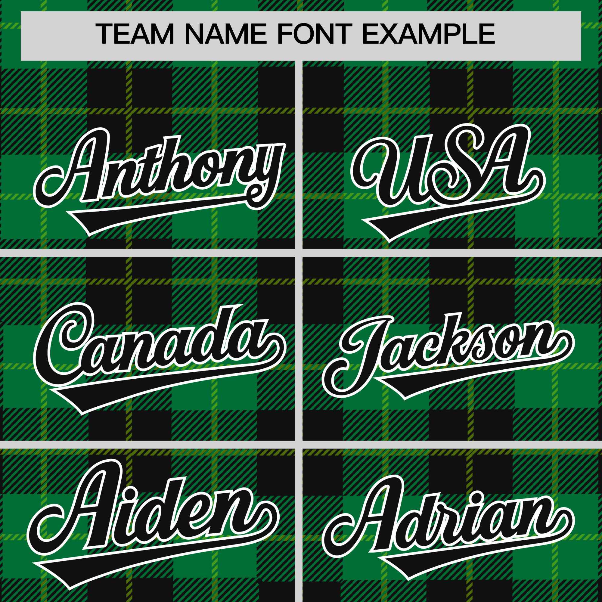 Custom Green Black-Neon Green Varsity Full-Snap Plaid Pattern Letterman Baseball Jacket