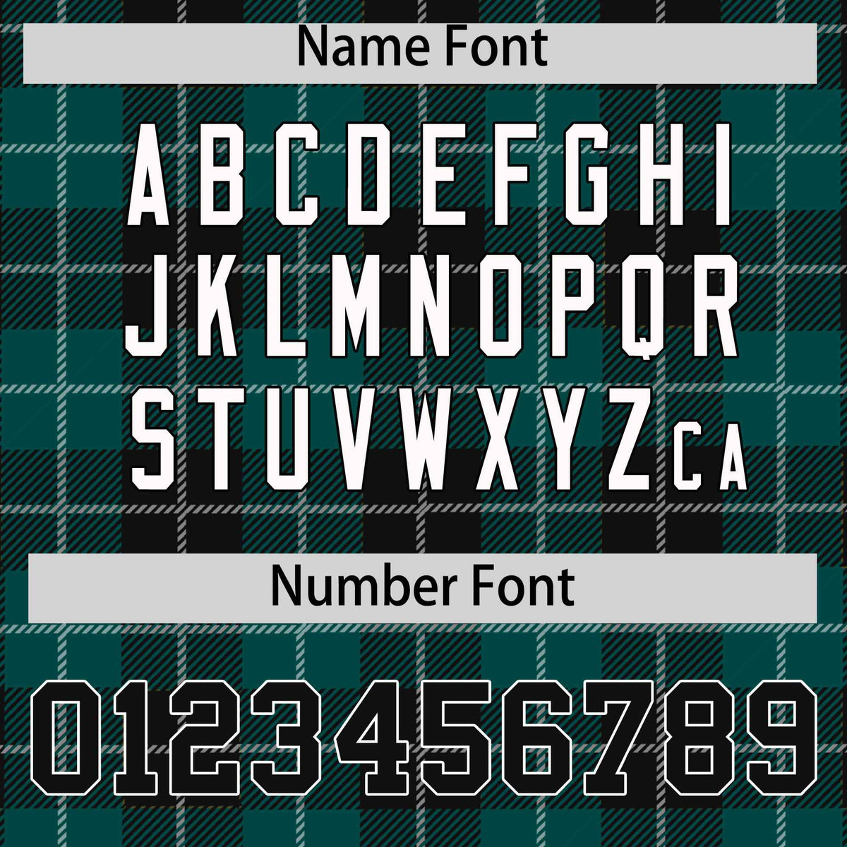 Custom Midnight Green Black-White Varsity Full-Snap Plaid Pattern Letterman Baseball Jacket