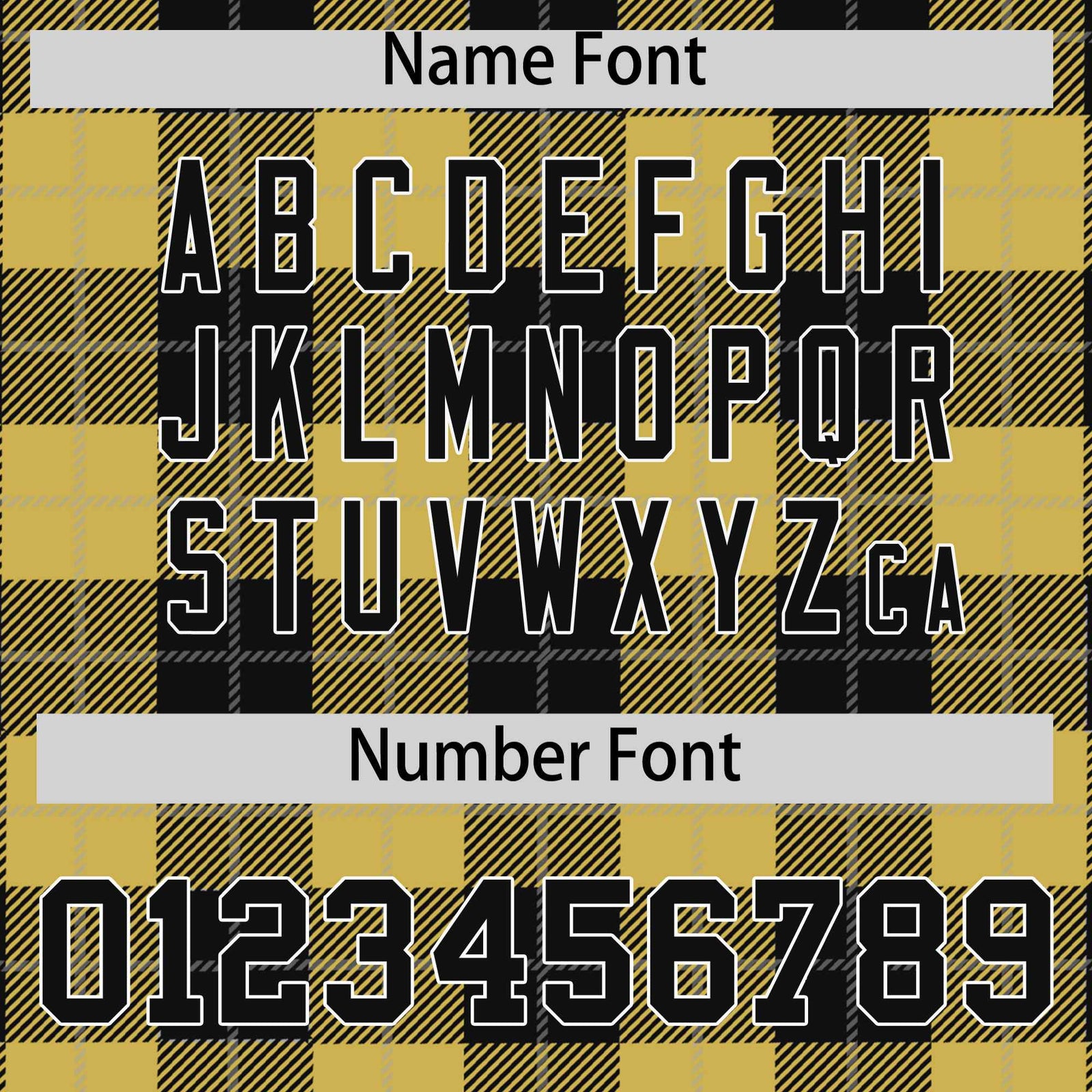 Custom Khaki Black-Gray Varsity Full-Snap Plaid Pattern Letterman Baseball Jacket