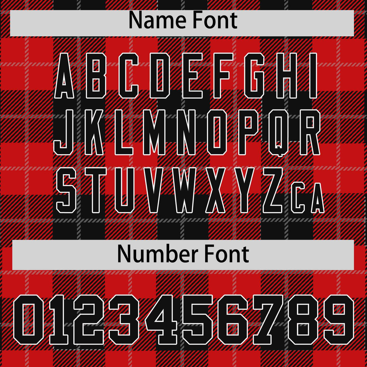 Custom Red Black-Gray Varsity Full-Snap Plaid Pattern Letterman Baseball Jacket