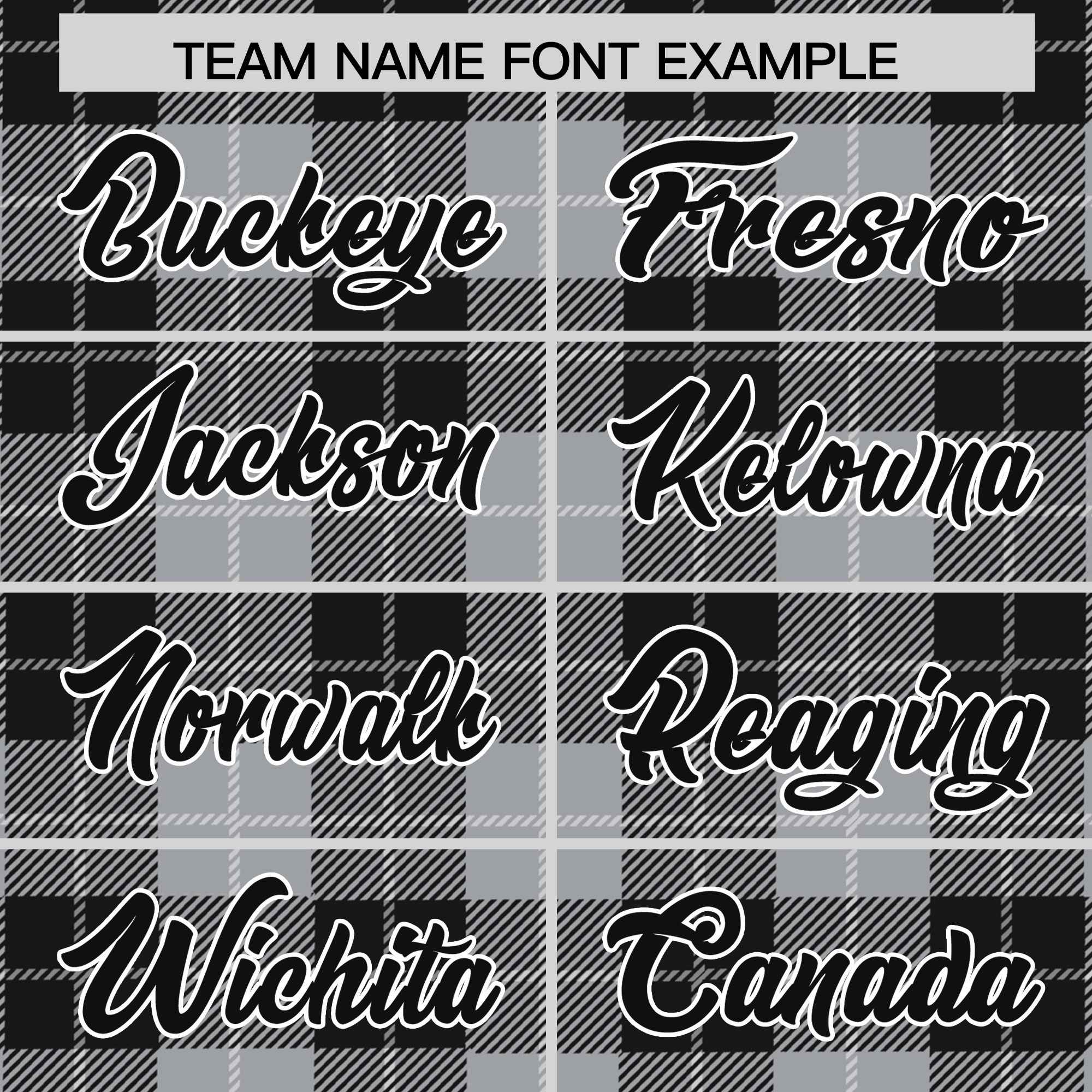 Custom Gray Black-White Varsity Full-Snap Plaid Pattern Letterman Baseball Jacket