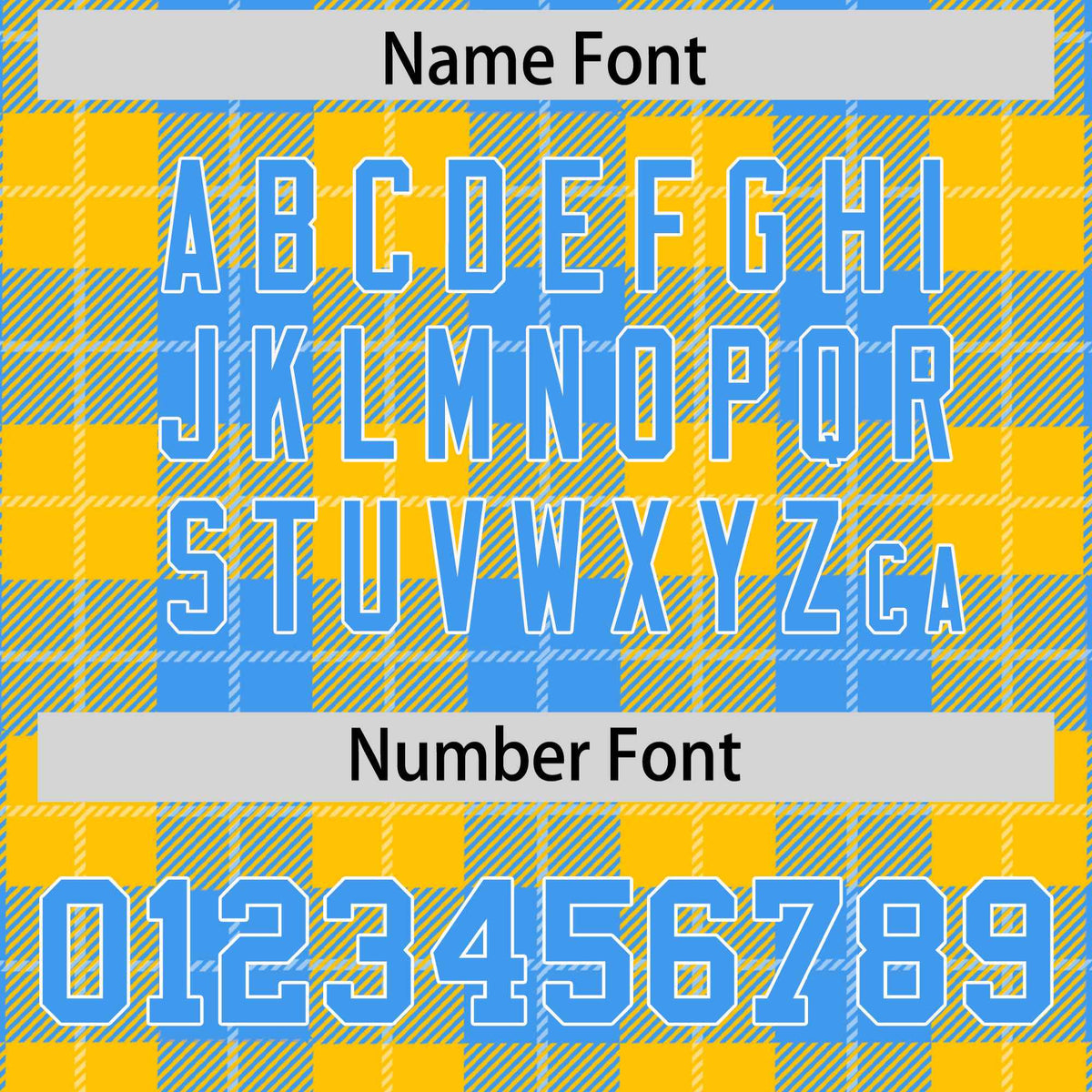 Custom Powder Blue Gold-White Varsity Full-Snap Plaid Pattern Letterman Baseball Jacket