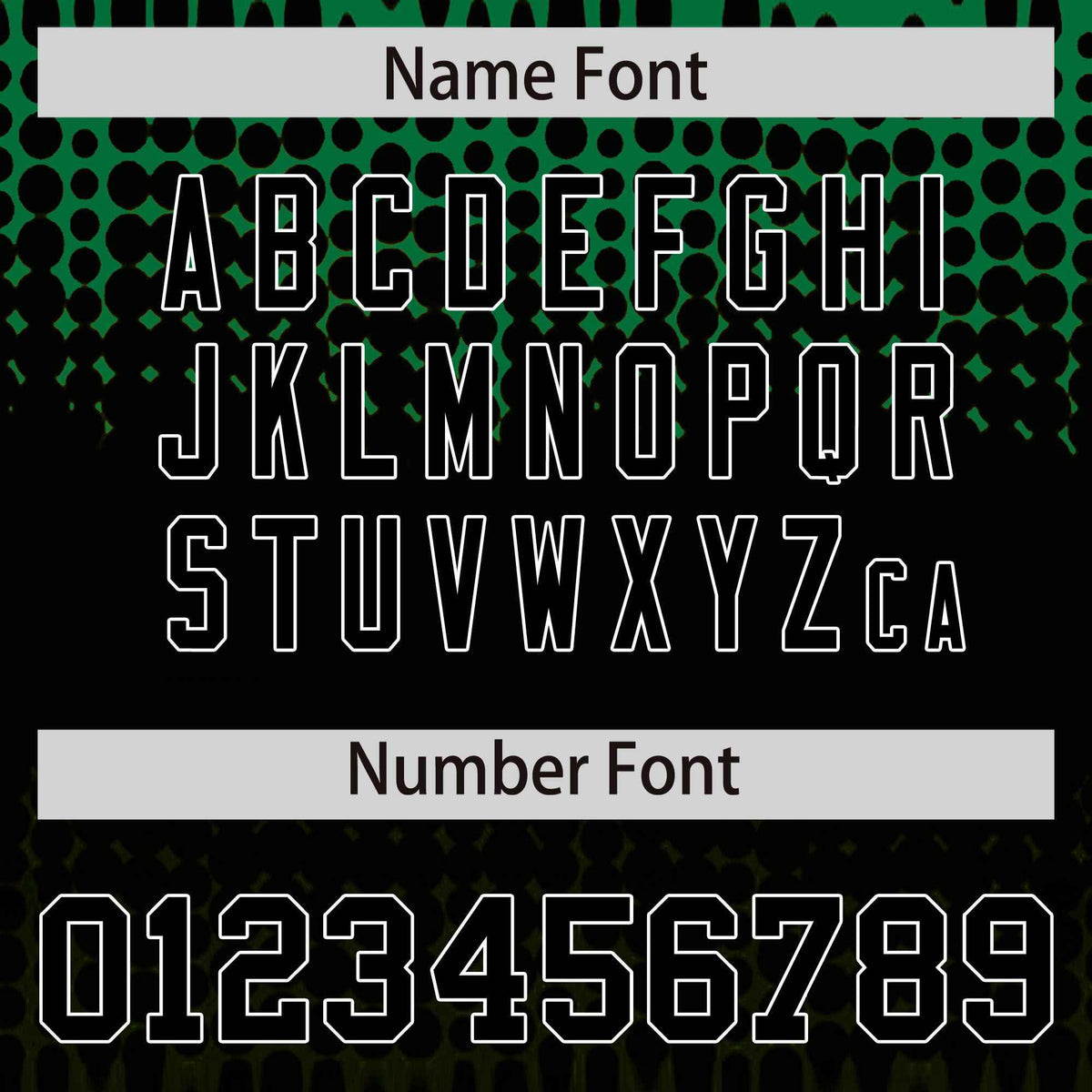 Custom Kelly Green Black Gradient Varsity Full-Snap Polka Dot Pattern Letterman Baseball Jacket