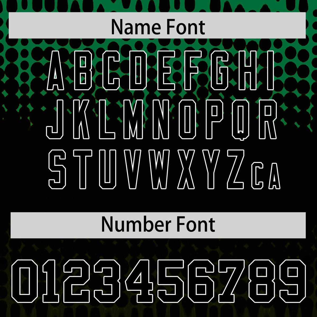 Custom Kelly Green Black Gradient Varsity Full-Snap Polka Dot Pattern Letterman Baseball Jacket