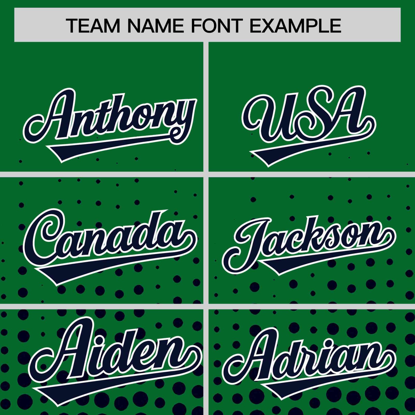 Custom Kelly Green Navy Gradient Varsity Full-Snap Polka Dot Pattern Letterman Baseball Jacket