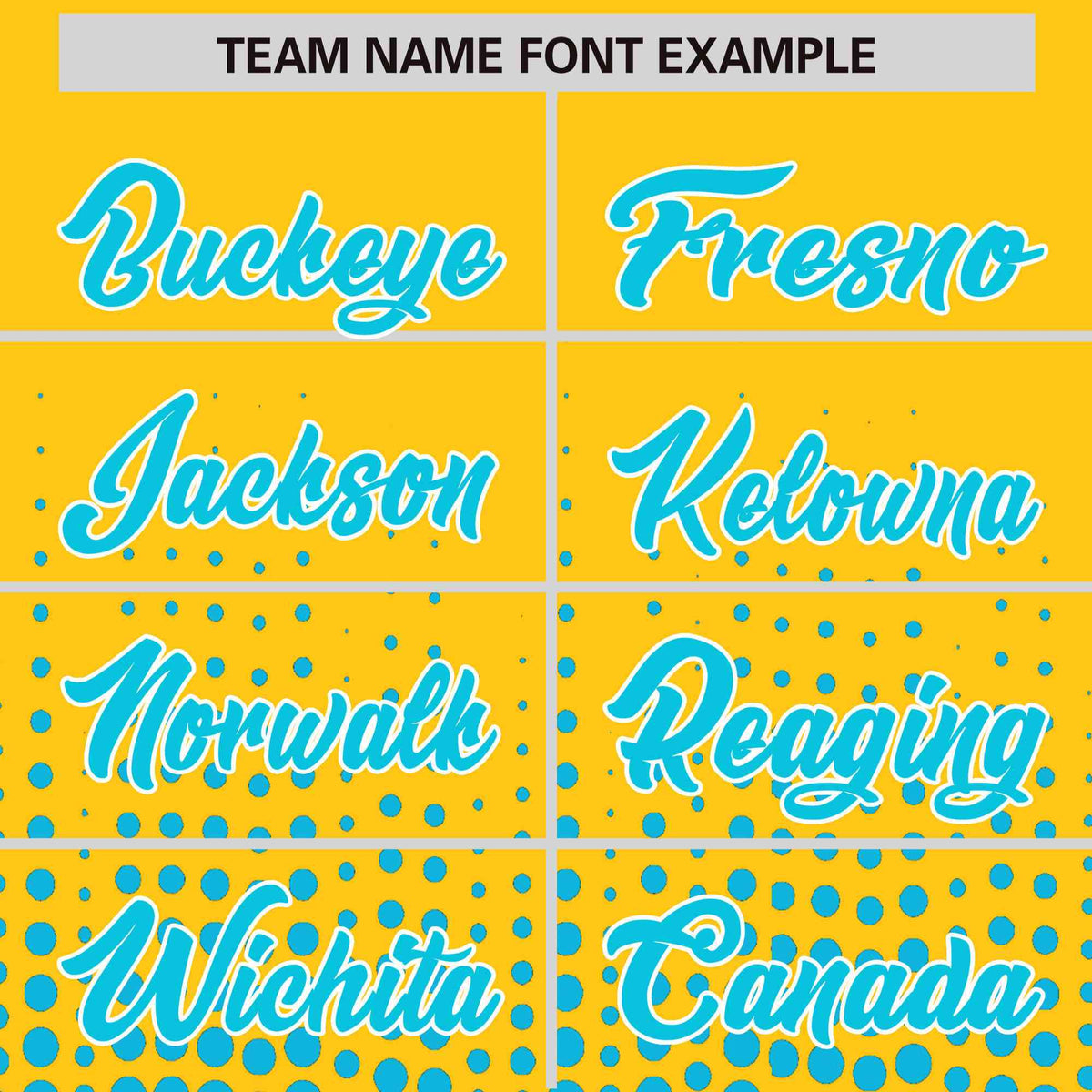 Custom Gold Sky Blue Gradient Varsity Full-Snap Polka Dot Pattern Letterman Baseball Jacket